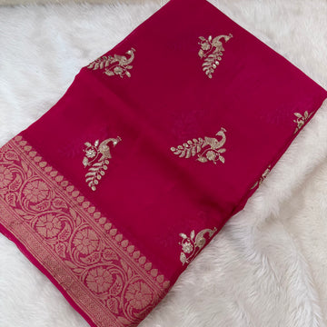 MRC178 Green Mysore Silk / Payal Silk