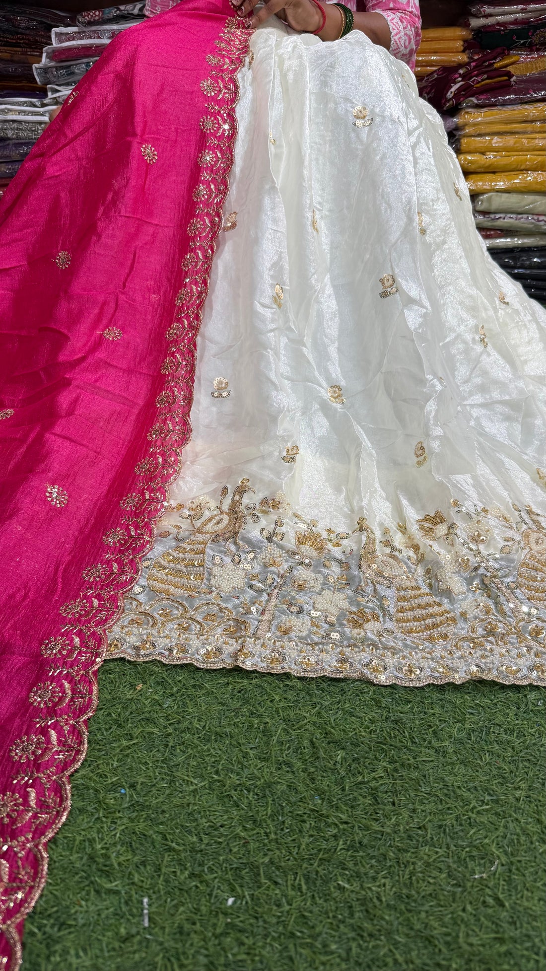 MRC51 Space Silk Beads Work/ Nupur-2