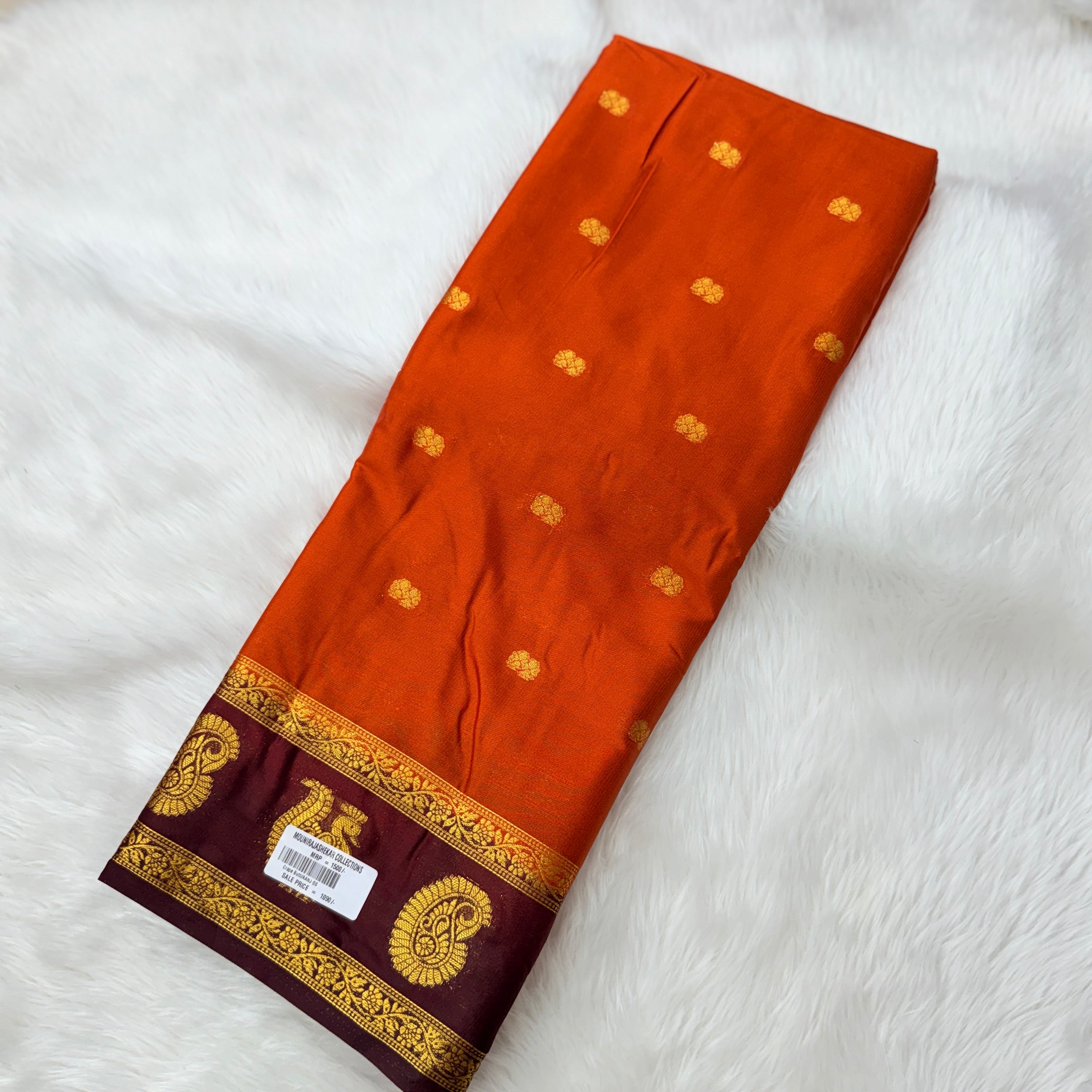 MRC196 Mysore Silk / Crape Butti/AANJ