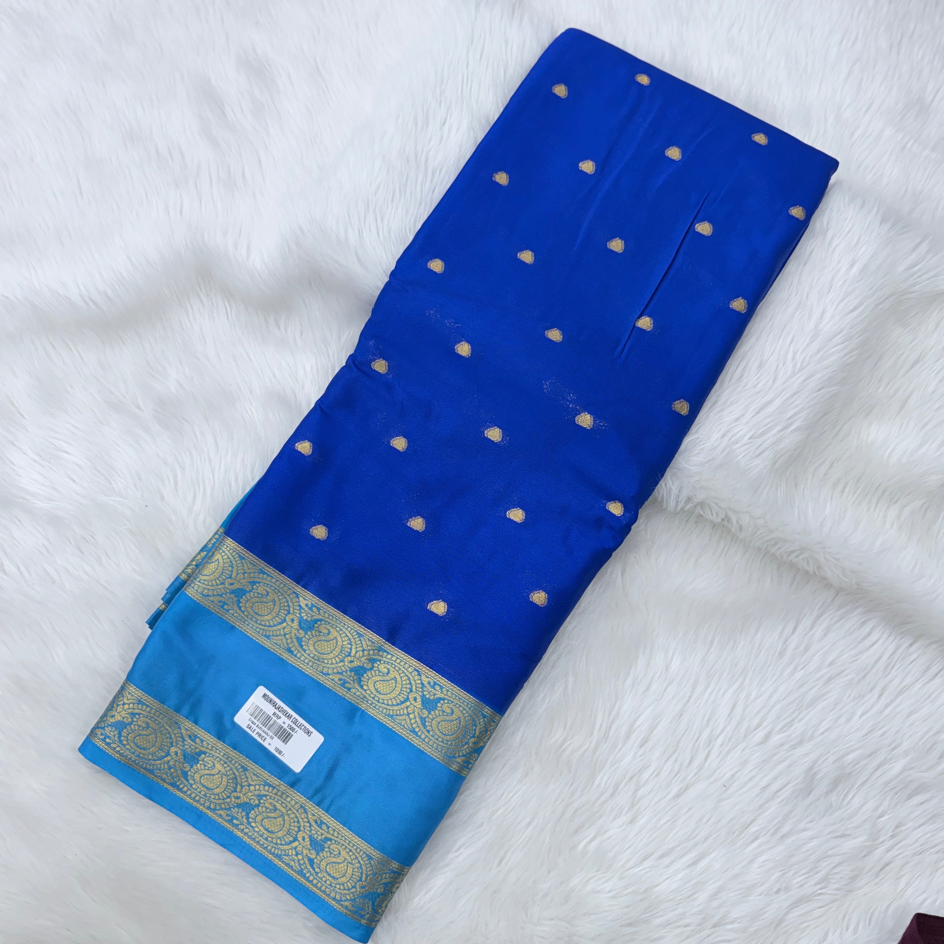 MRC196 Mysore Silk / Crape Butti/AANJ