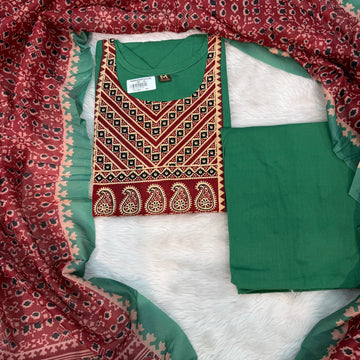 Aadi Sale/ Dabu cotton 3pc
