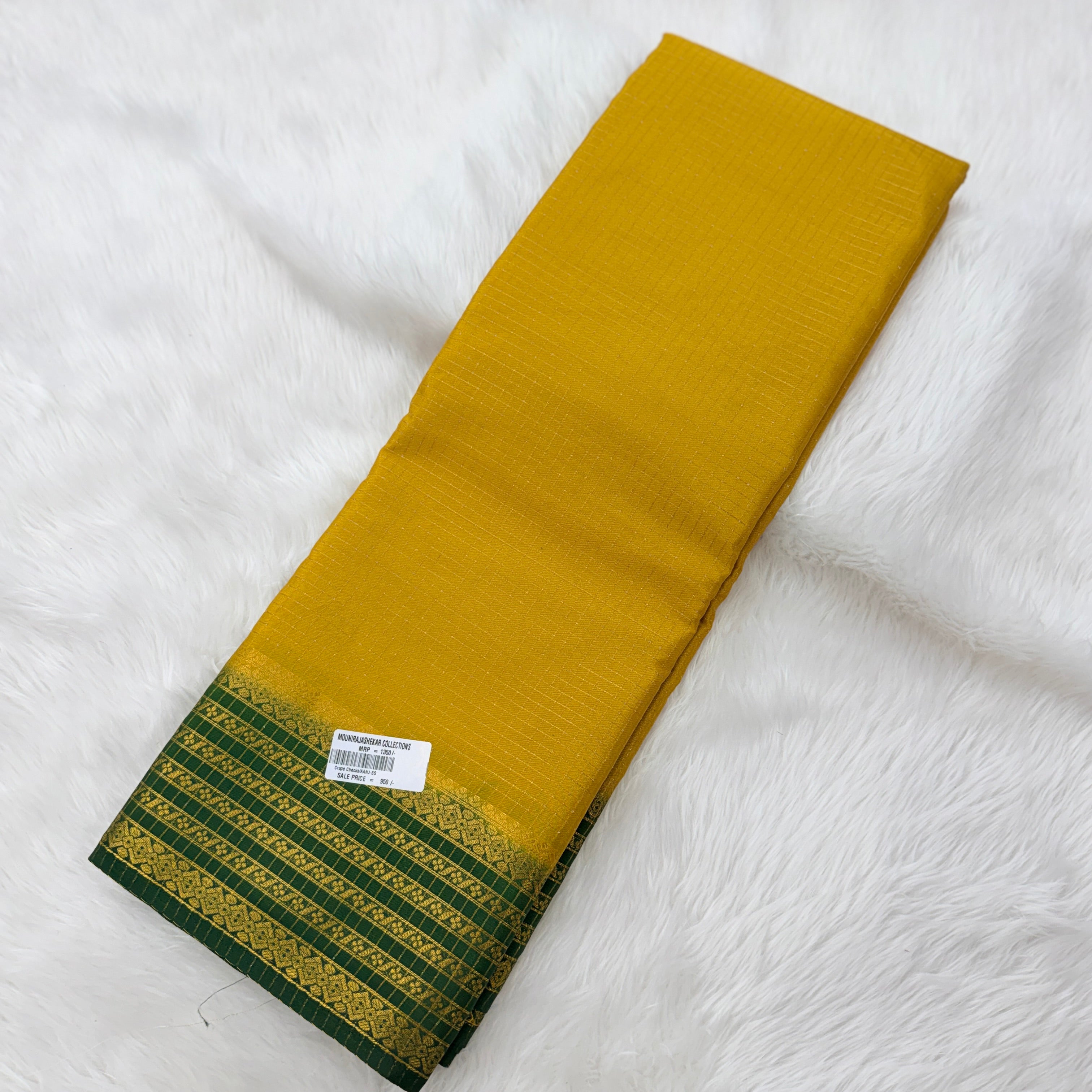 MRC196 Mysore Silk / Crape Butti/AANJ