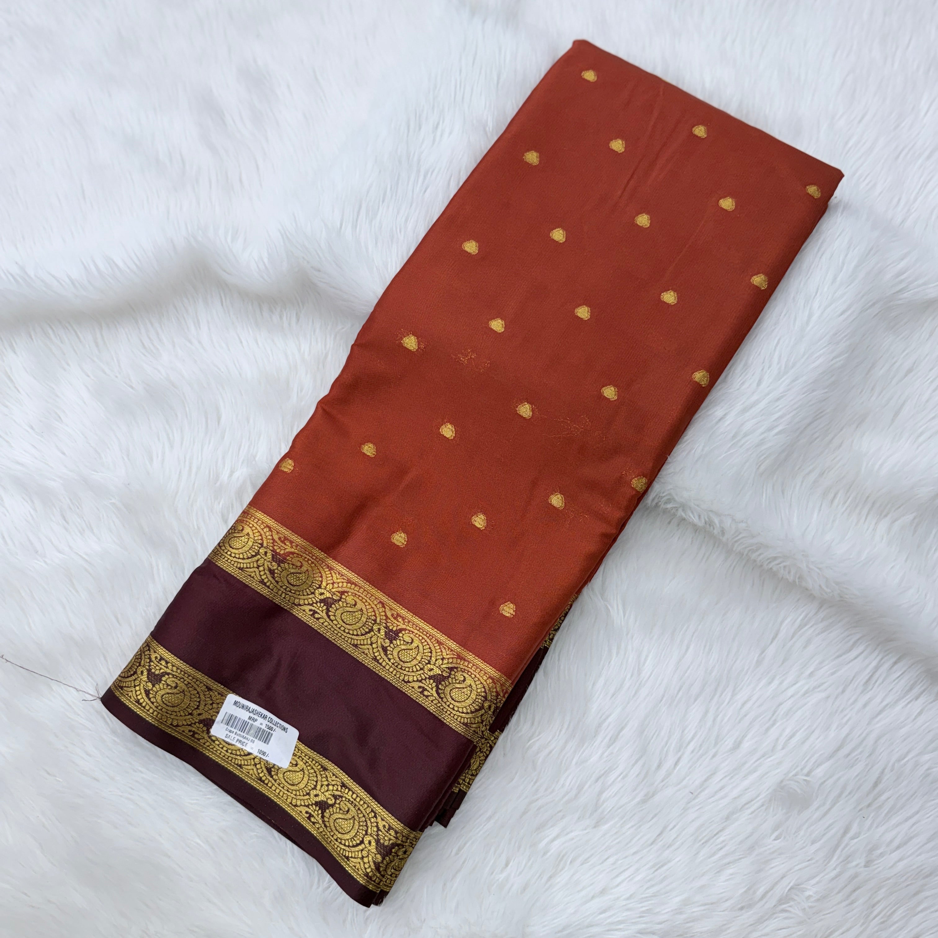 MRC196 Mysore Silk / Crape Butti/AANJ