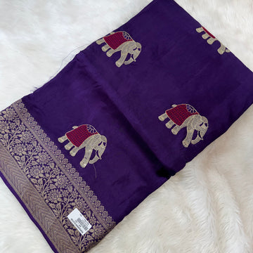 MRC178 Green Mysore Silk / Payal Silk