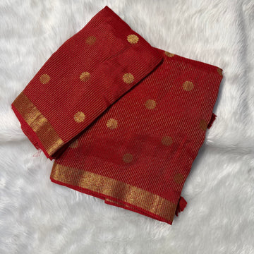 MRC39 Banaras Organza Tissue Sare /SILKOVA