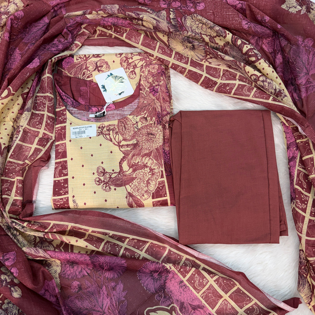 Aadi Sale/ flex cotton 3pc