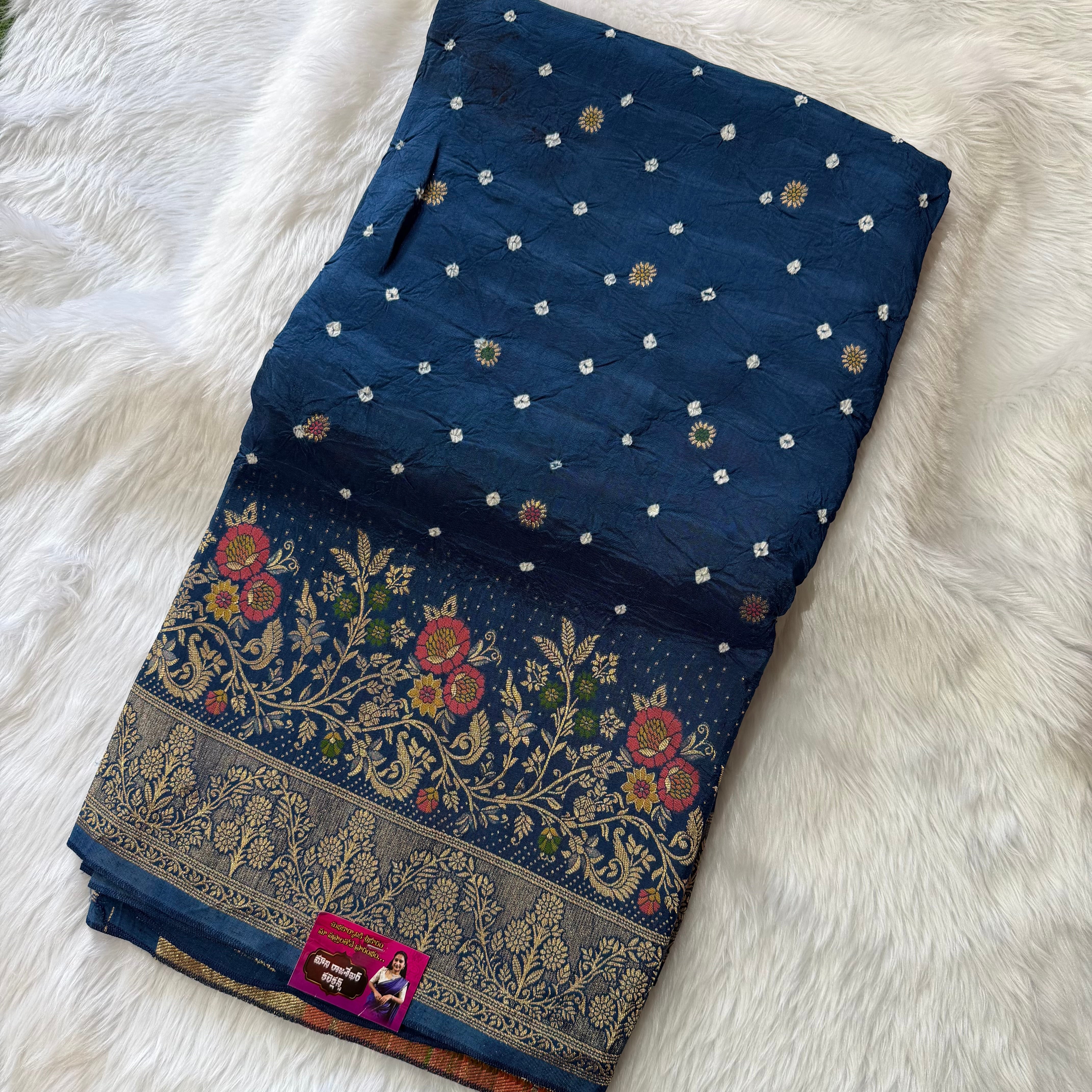 MRC131 premium handcrafted Bandini HO saree