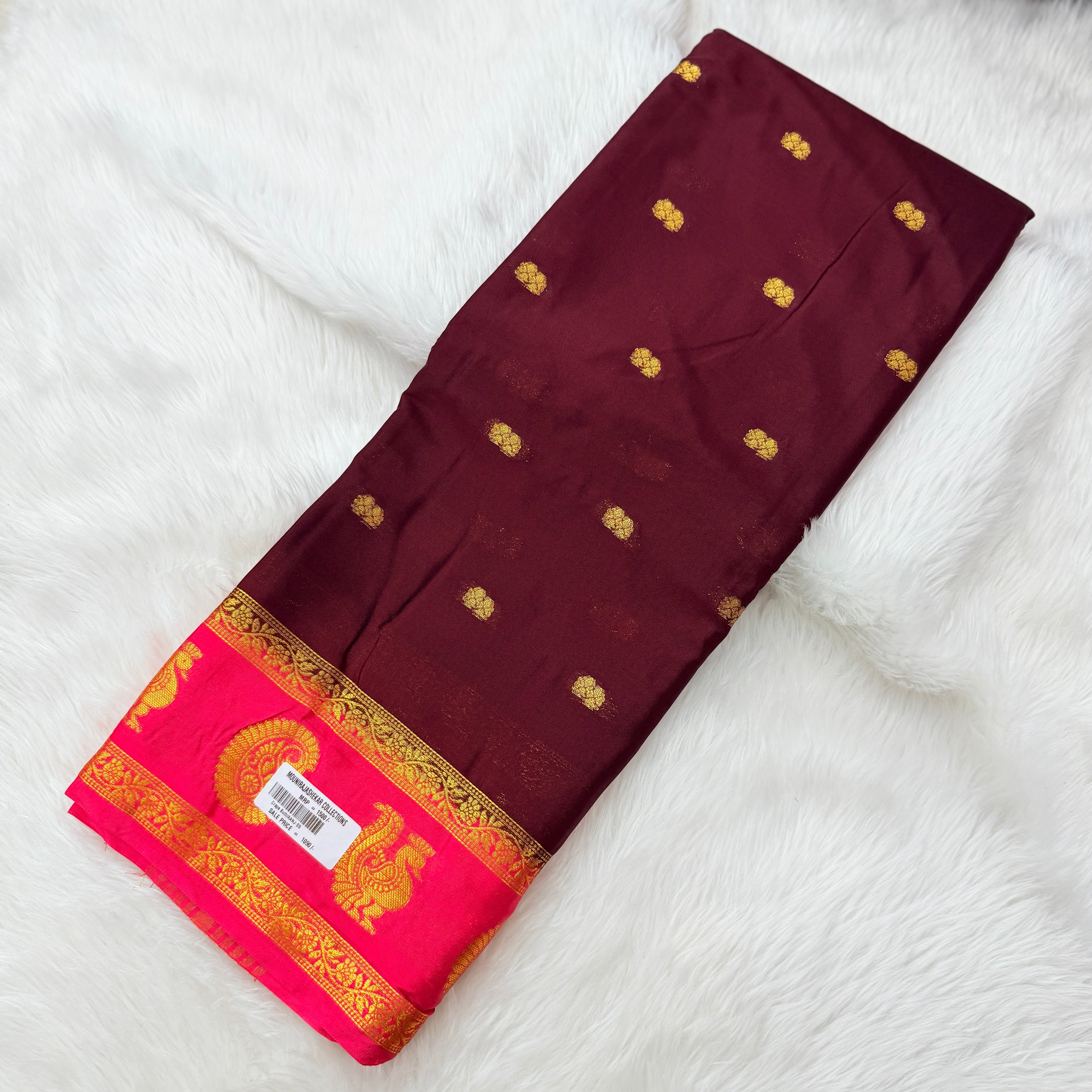 MRC196 Mysore Silk / Crape Butti/AANJ