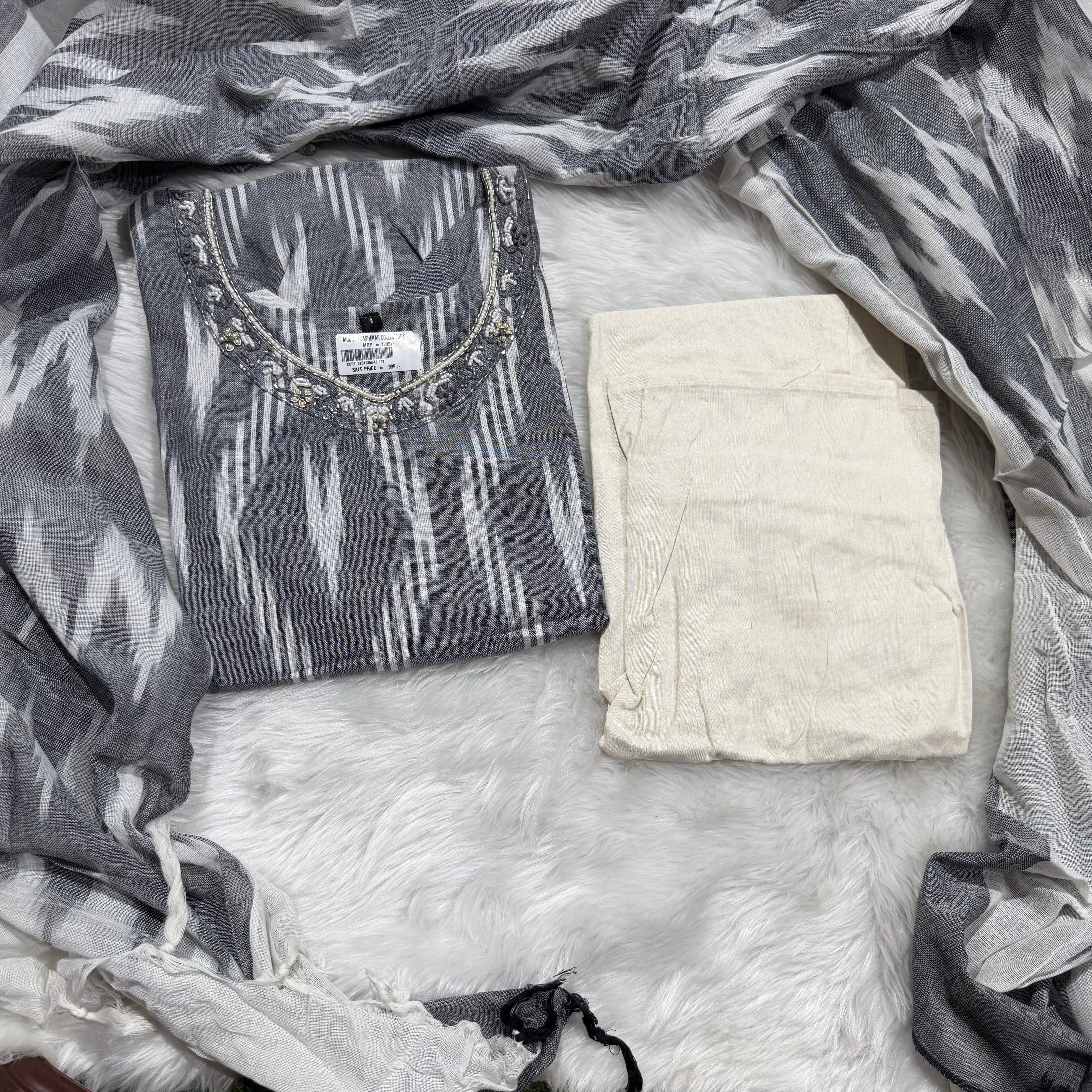 MRC117 Ikkat Kurti 62041300