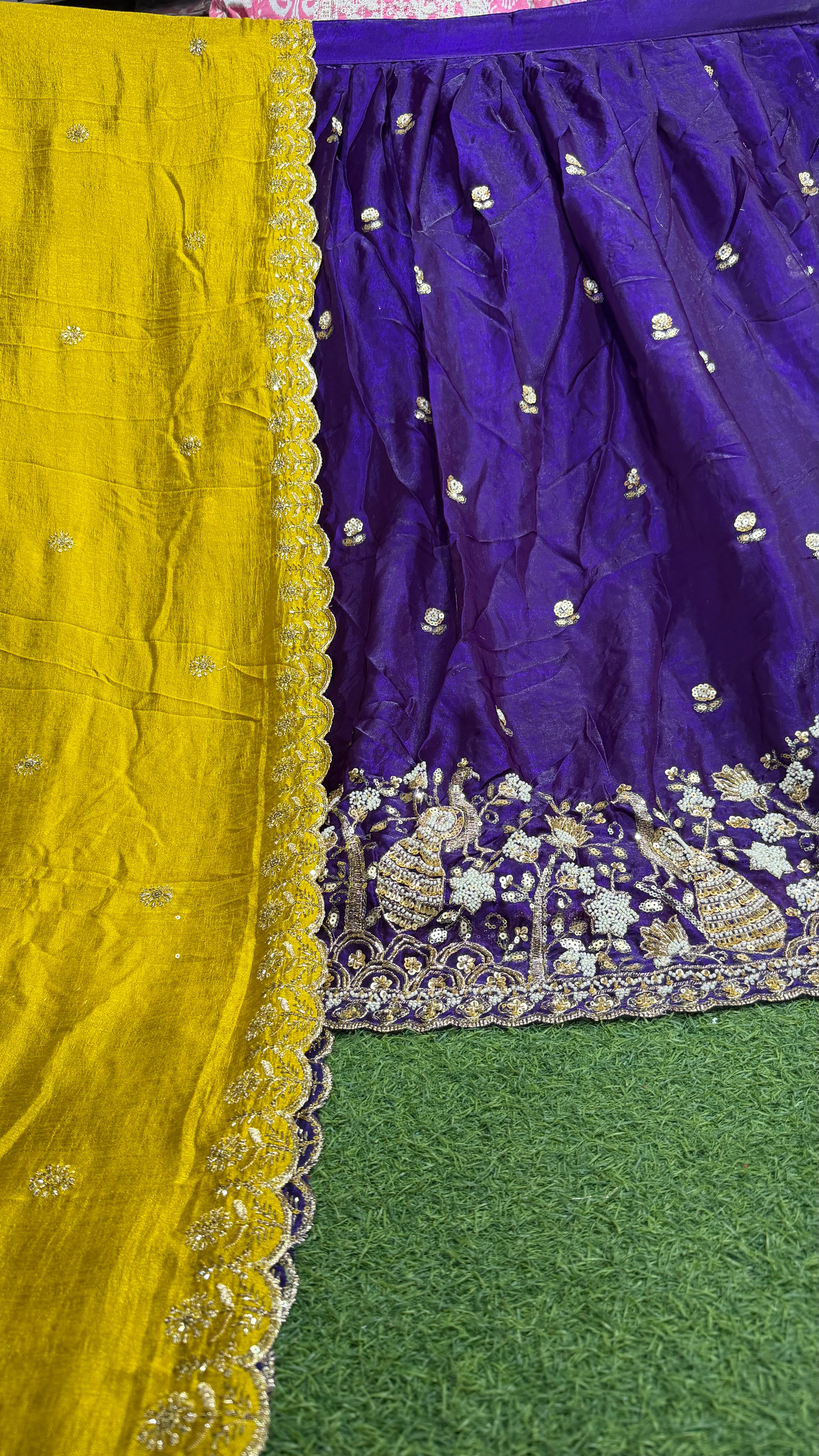 MRC51 Space Silk Beads Work/ Nupur-2