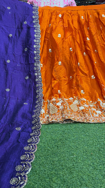 MRC51 Space Silk Beads Work/ Nupur-2