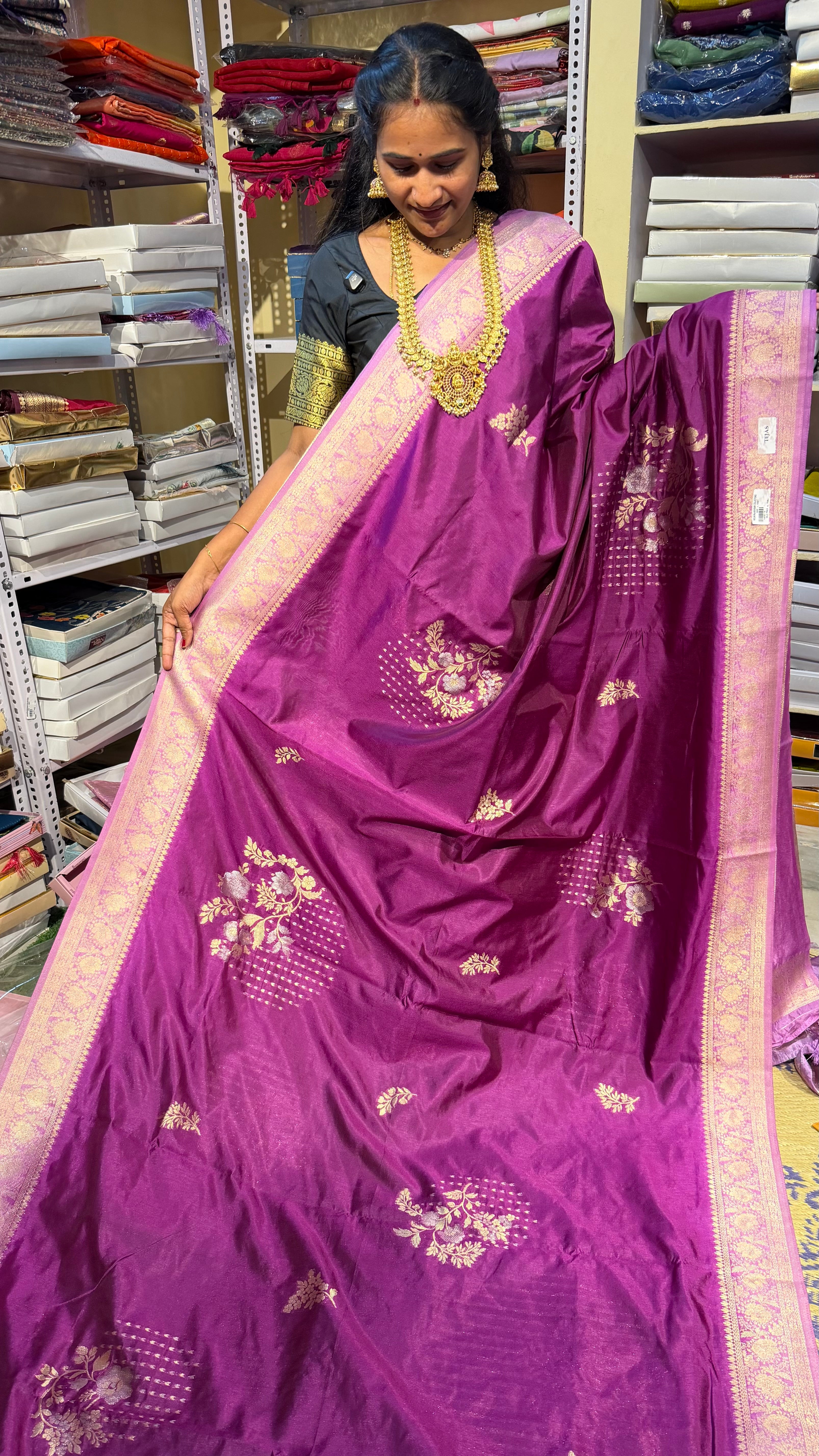 MRC133 Banarasi Tussur silk