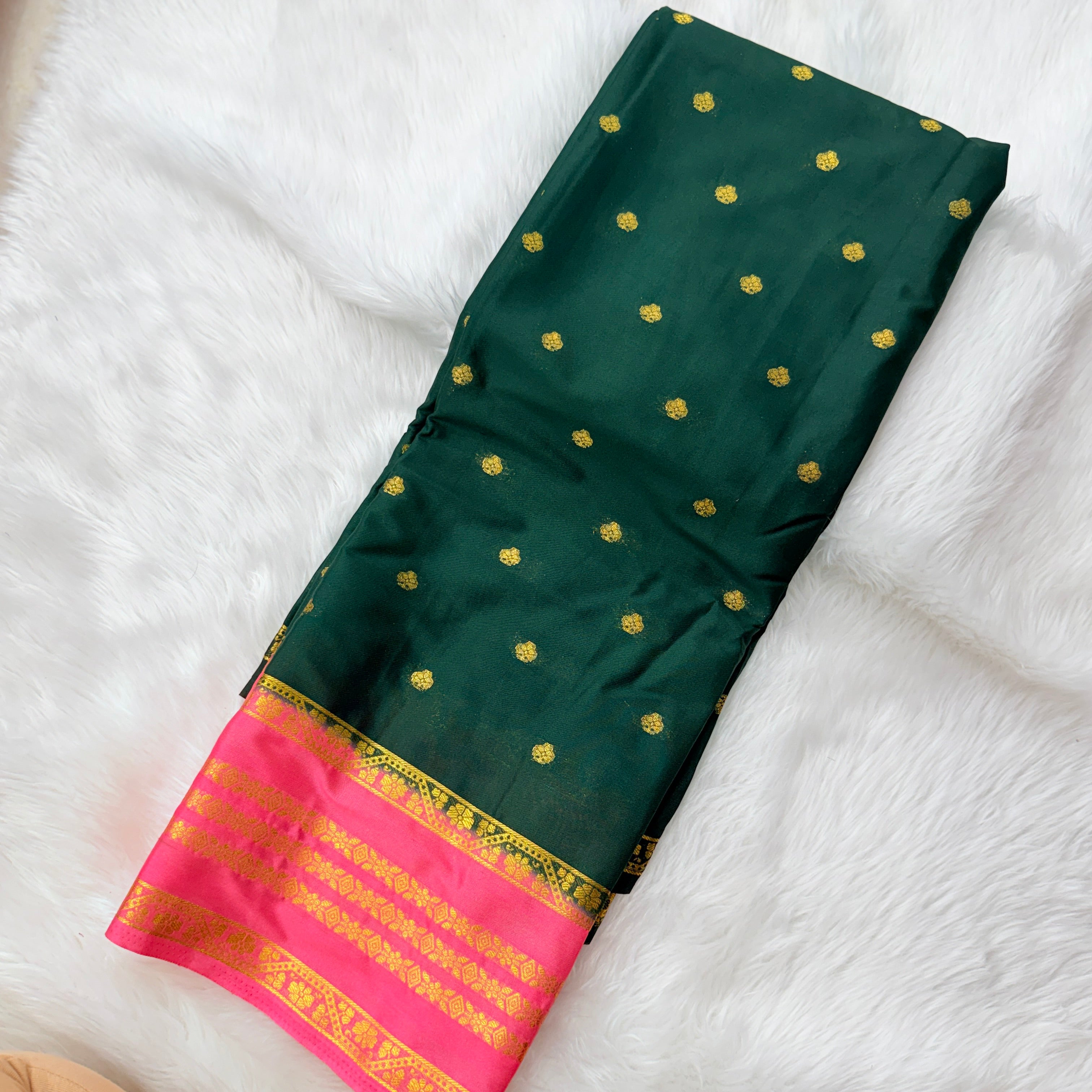 MRC196 Mysore Silk / Crape Butti/AANJ