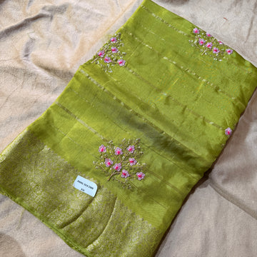 MRC12 Mysore Green Silk/Payal Silk
