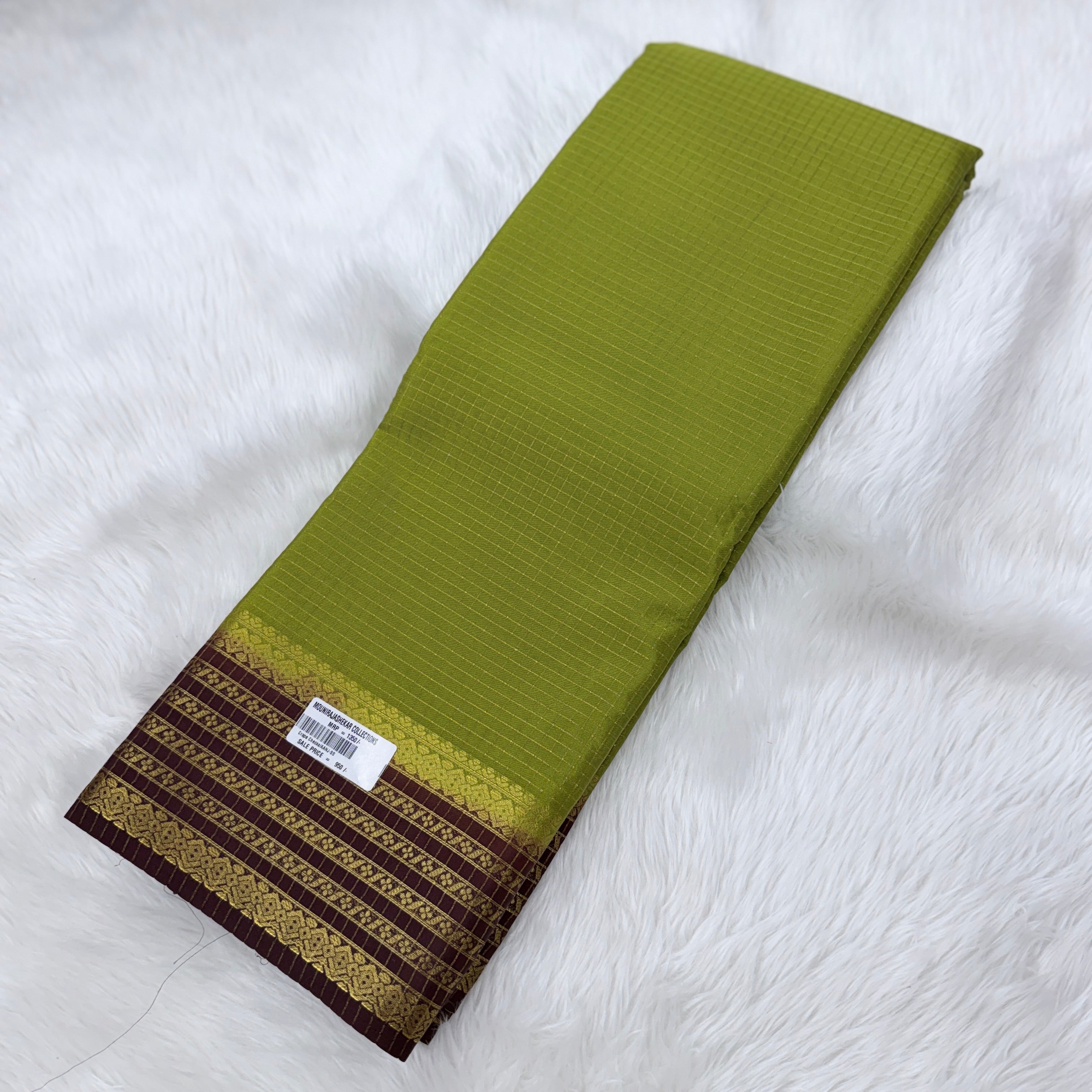 MRC196 Mysore Silk / Crape Butti/AANJ