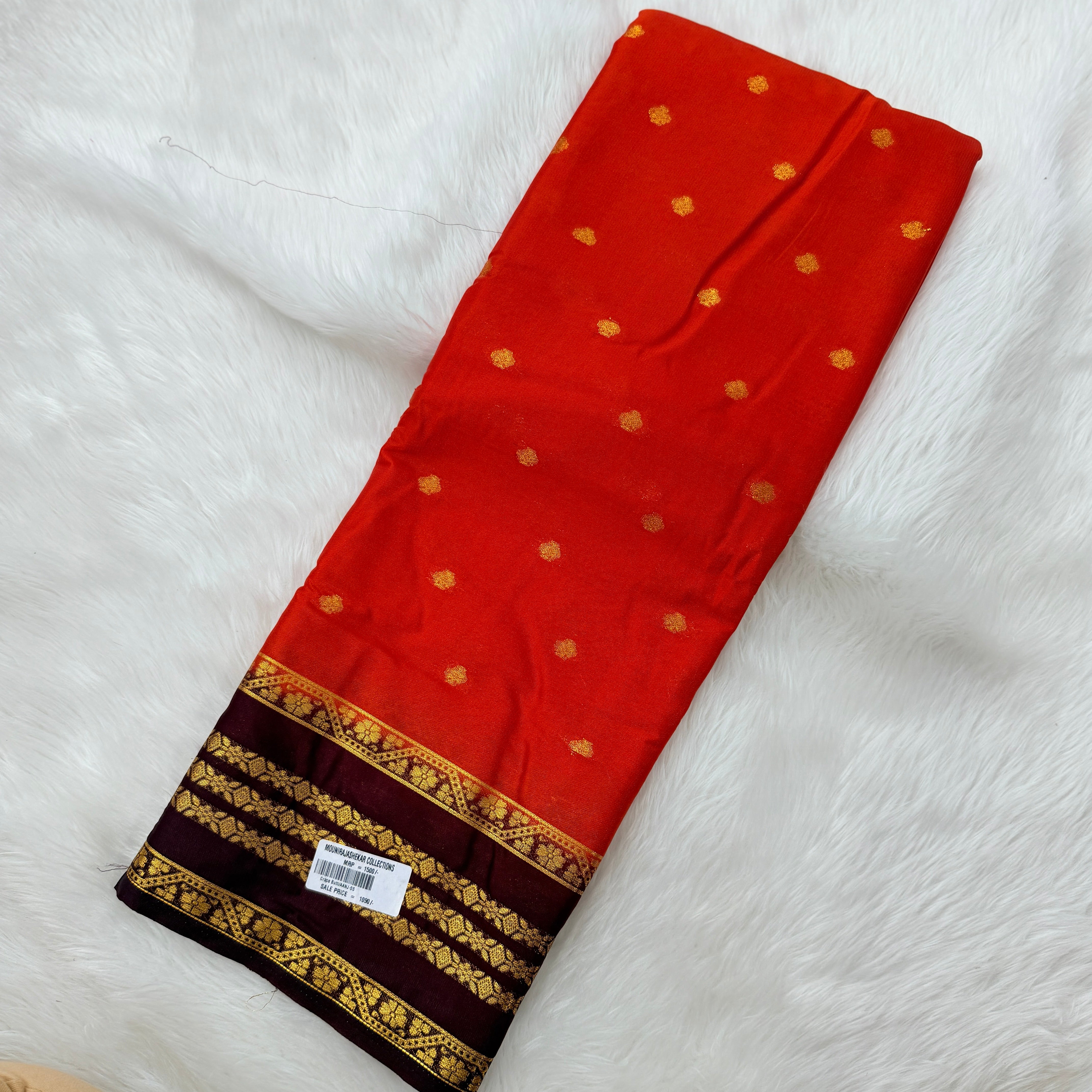 MRC196 Mysore Silk / Crape Butti/AANJ