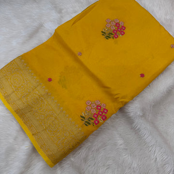 MRC178 Green Mysore Silk / Payal Silk