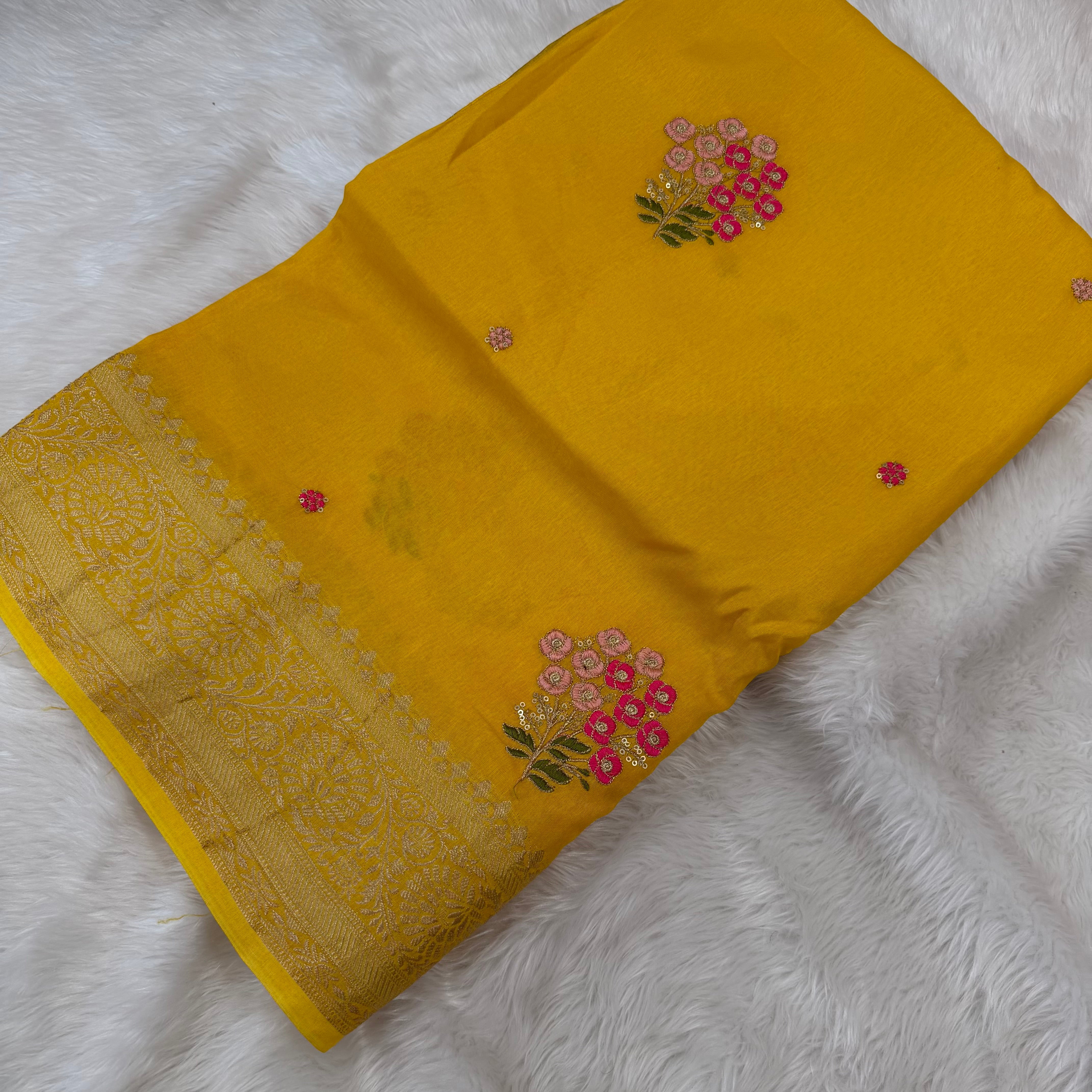 MRC178 Green Mysore Silk / Payal Silk