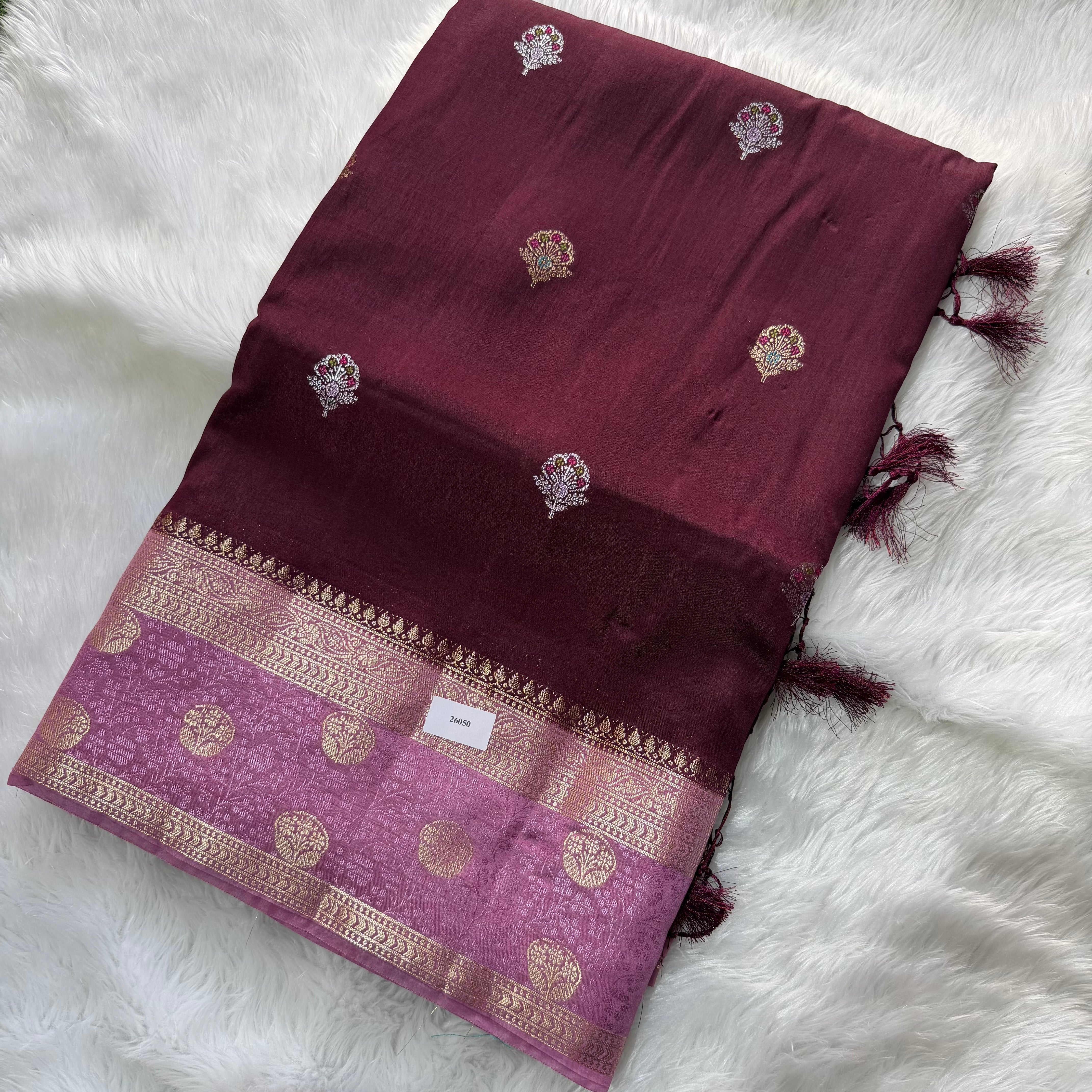 MRC142  Munga Crepe Pattu 26050/HB