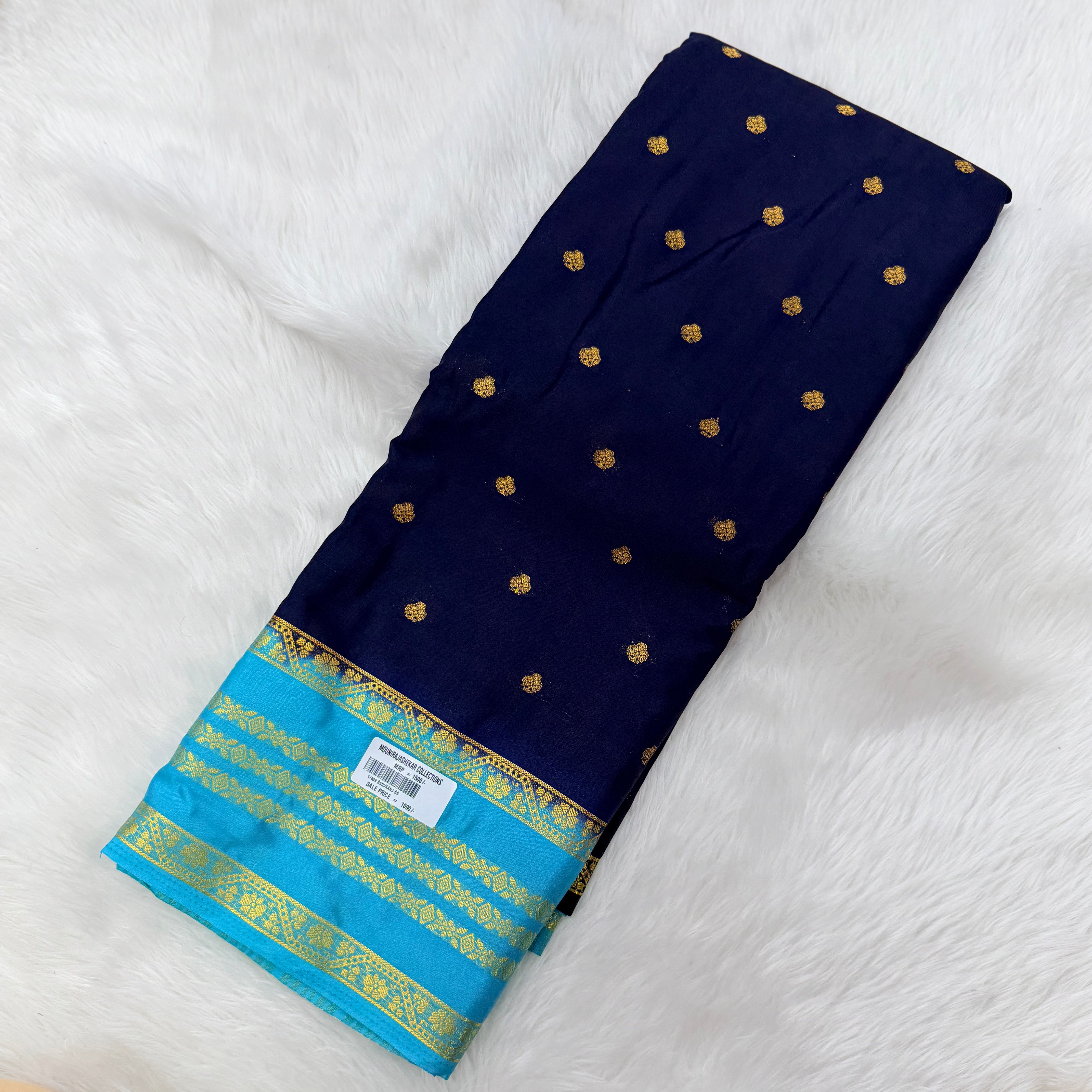 MRC196 Mysore Silk / Crape Butti/AANJ