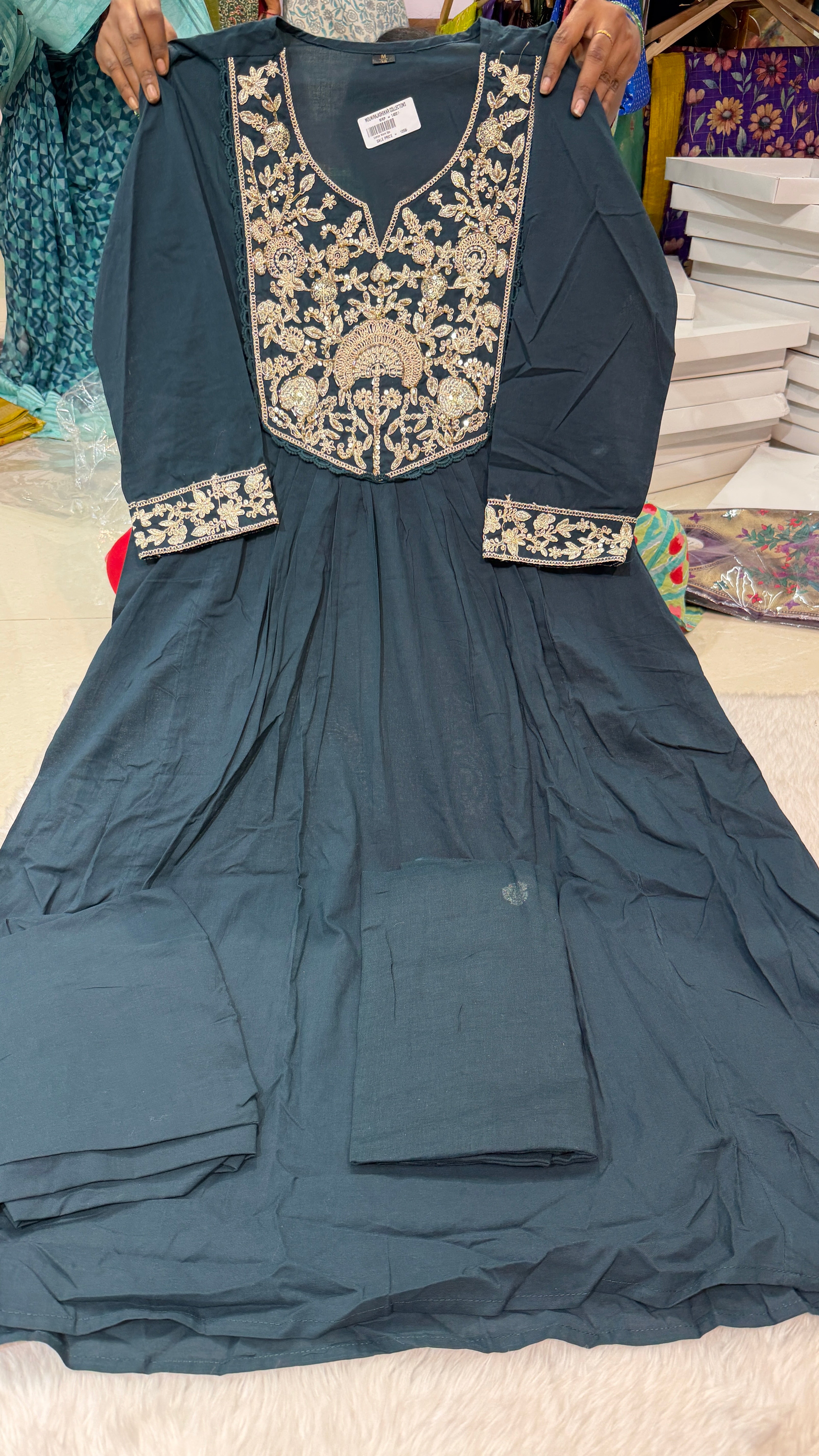 Aadi Sale/ Cotton Work 3pc