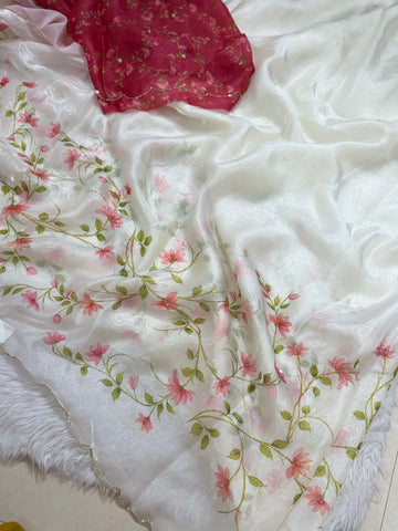 MRC323 Jay Shree pink butterfly