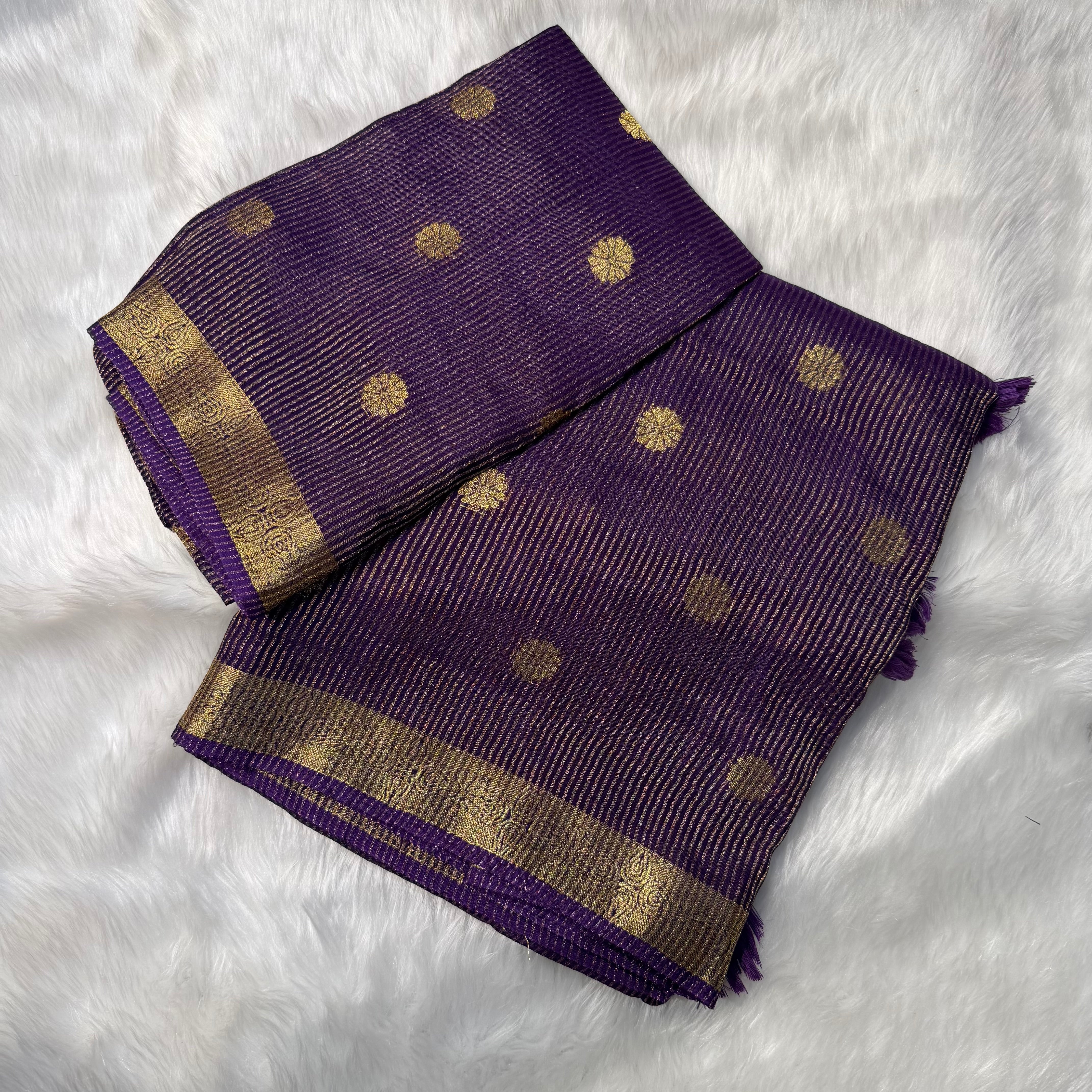 MRC39 Banaras Organza Tissue Sare /SILKOVA