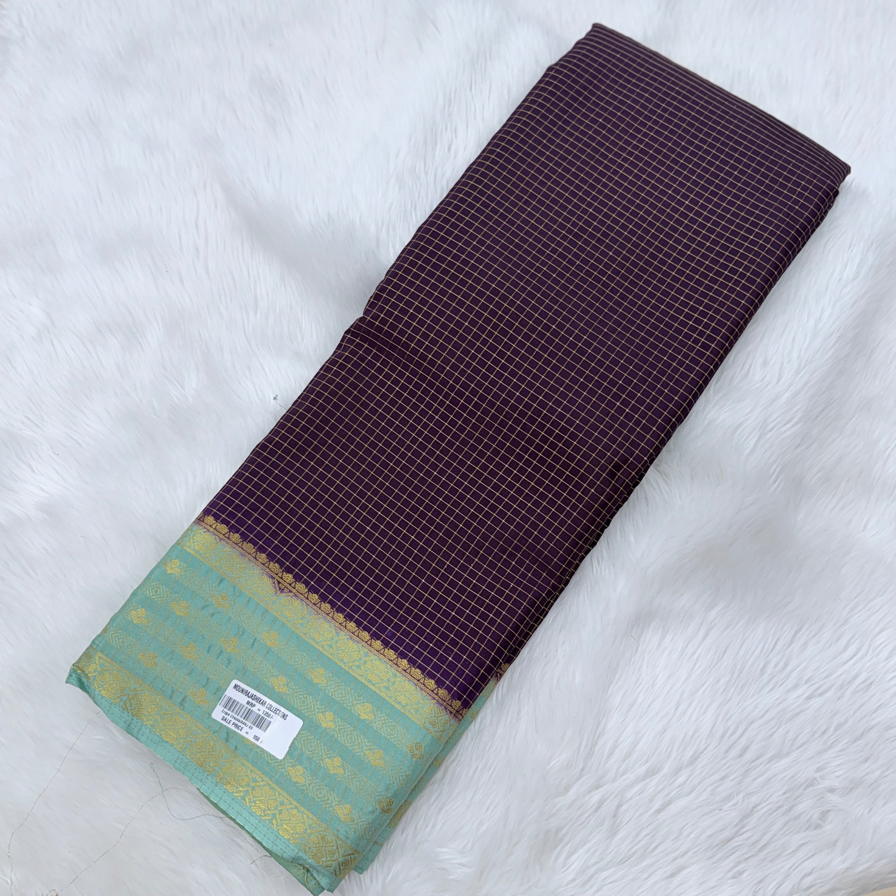 MRC196 Mysore Silk / Crape Butti/AANJ