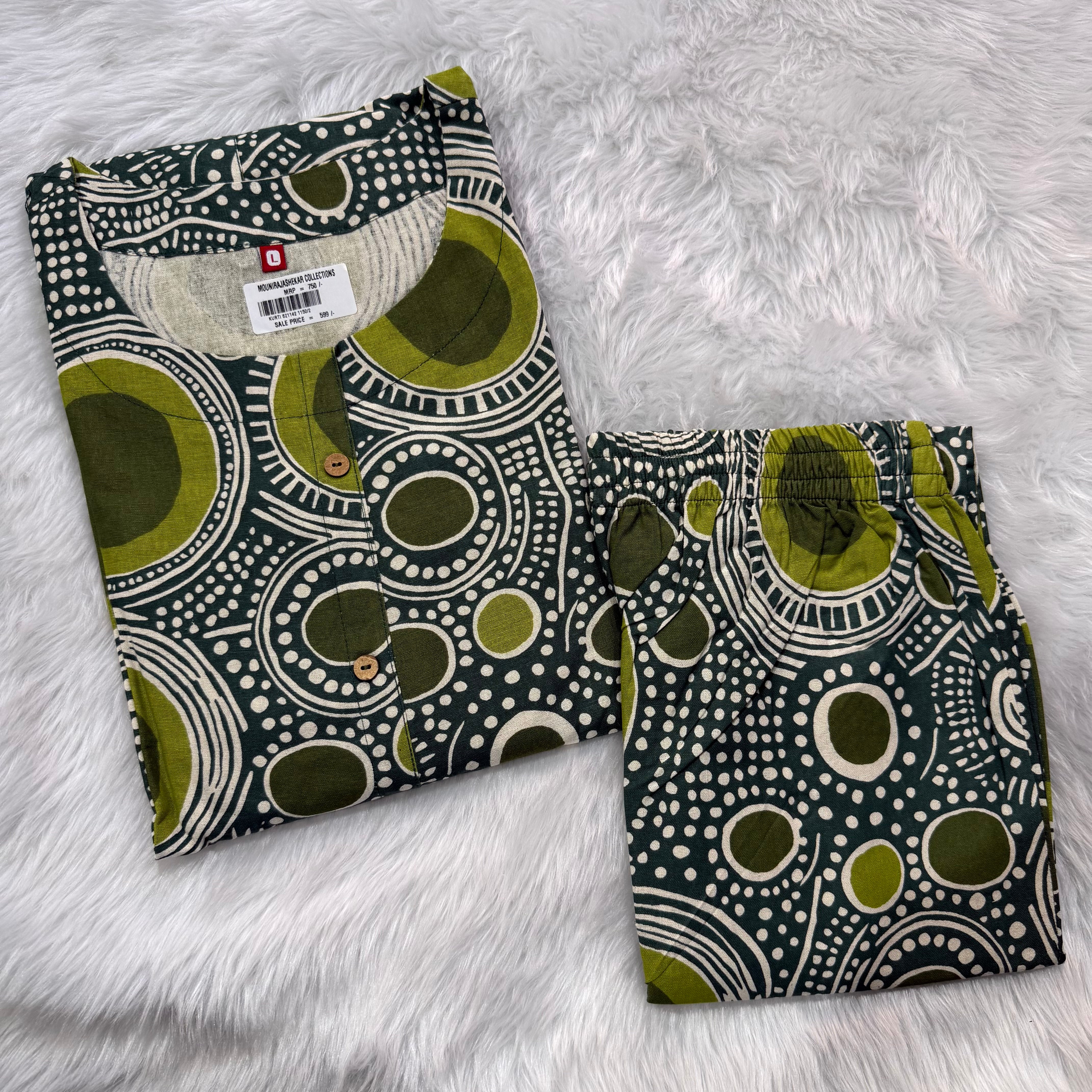 MRC102 Cotton Long Cord Set