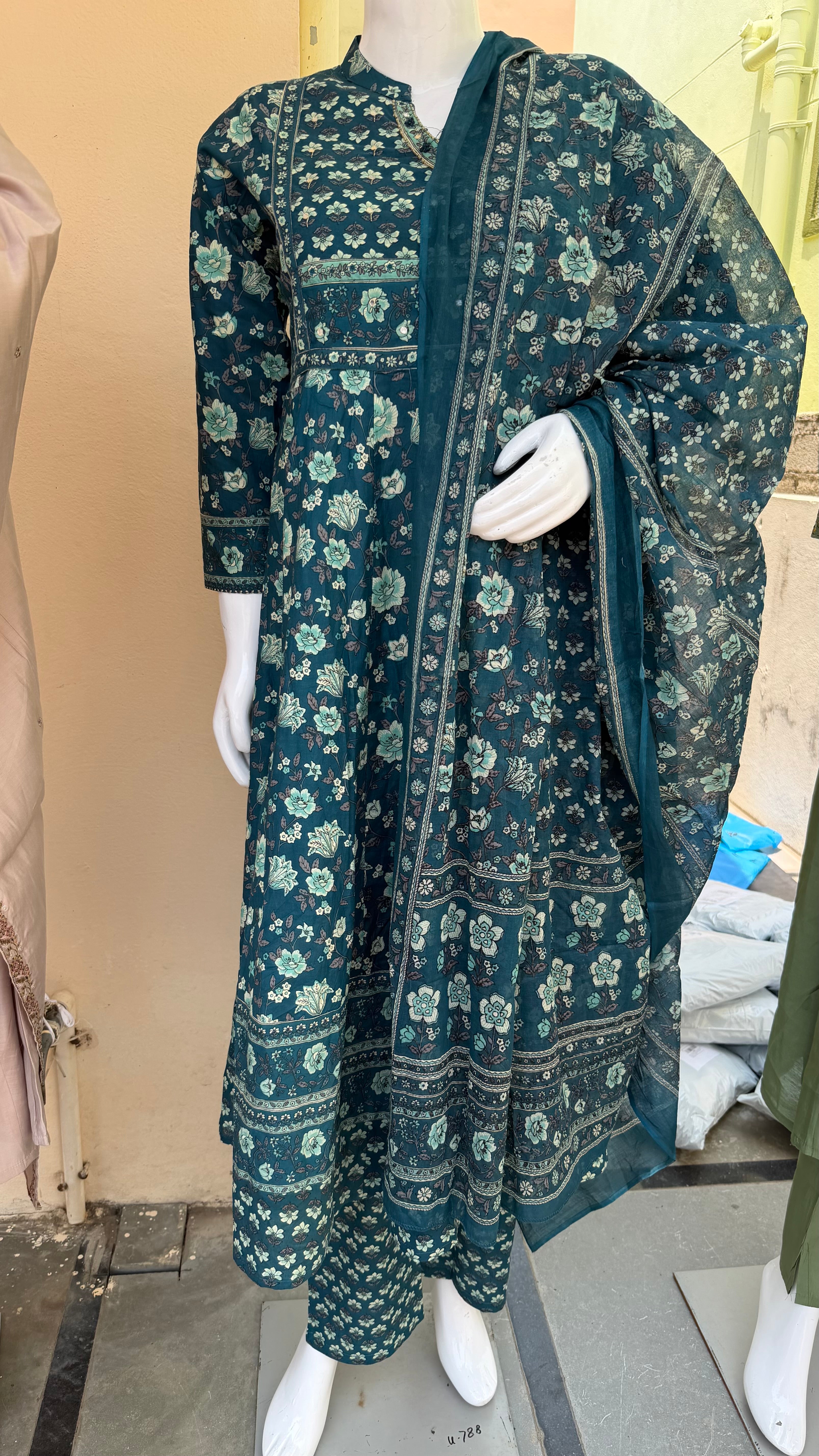 Three piece kurti set