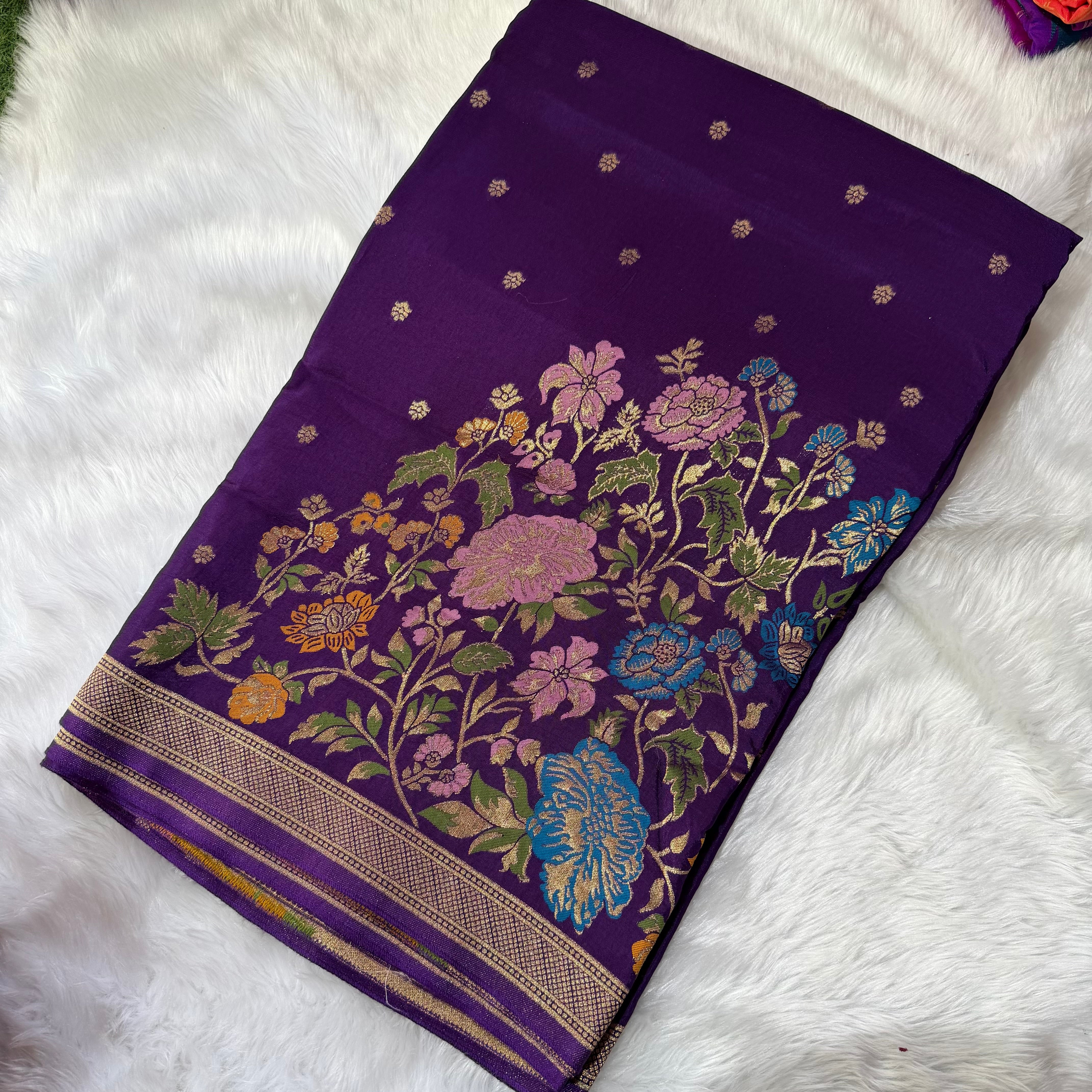 MRC126 premium Mashroo Crape silk