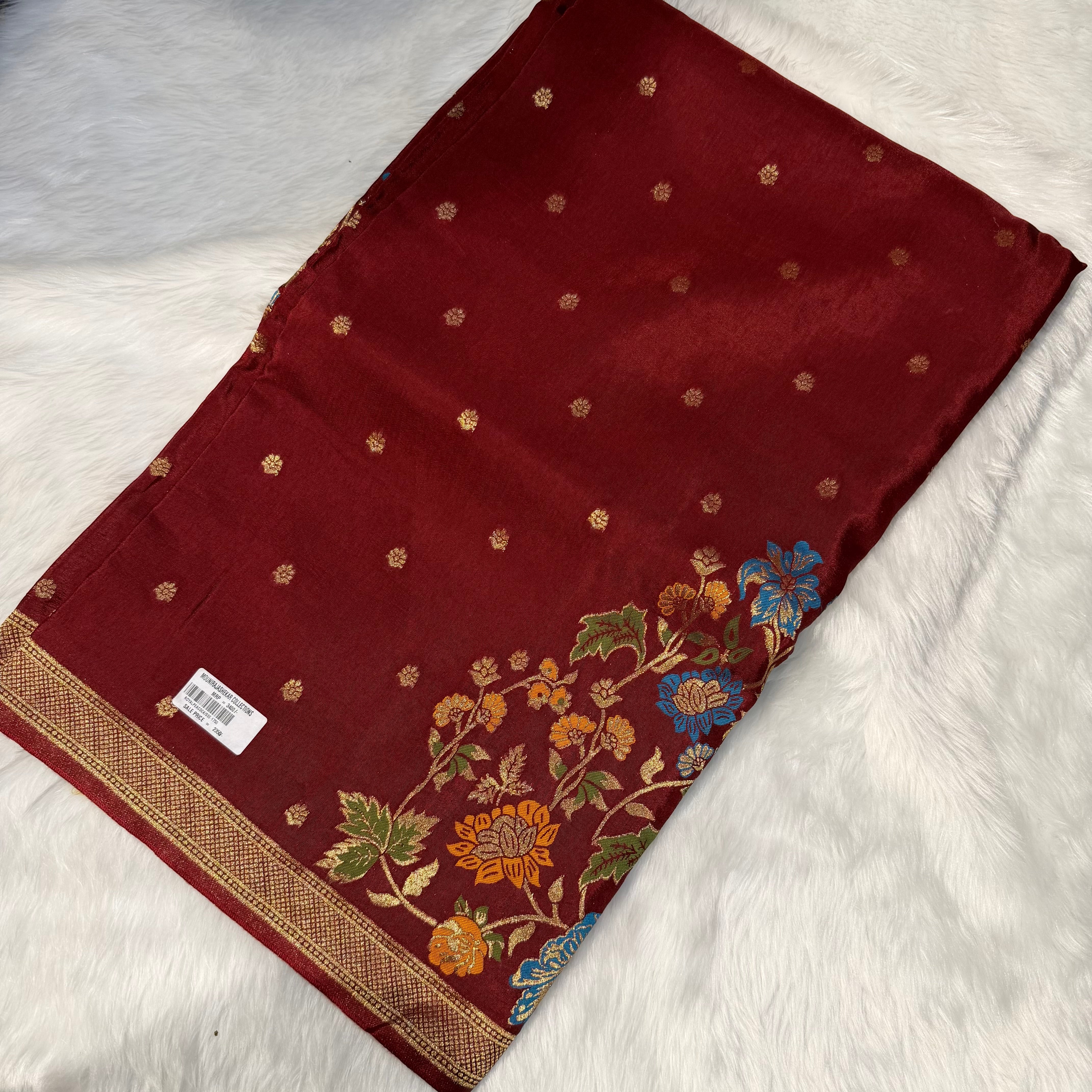 MRC126 premium Mashroo Crape silk