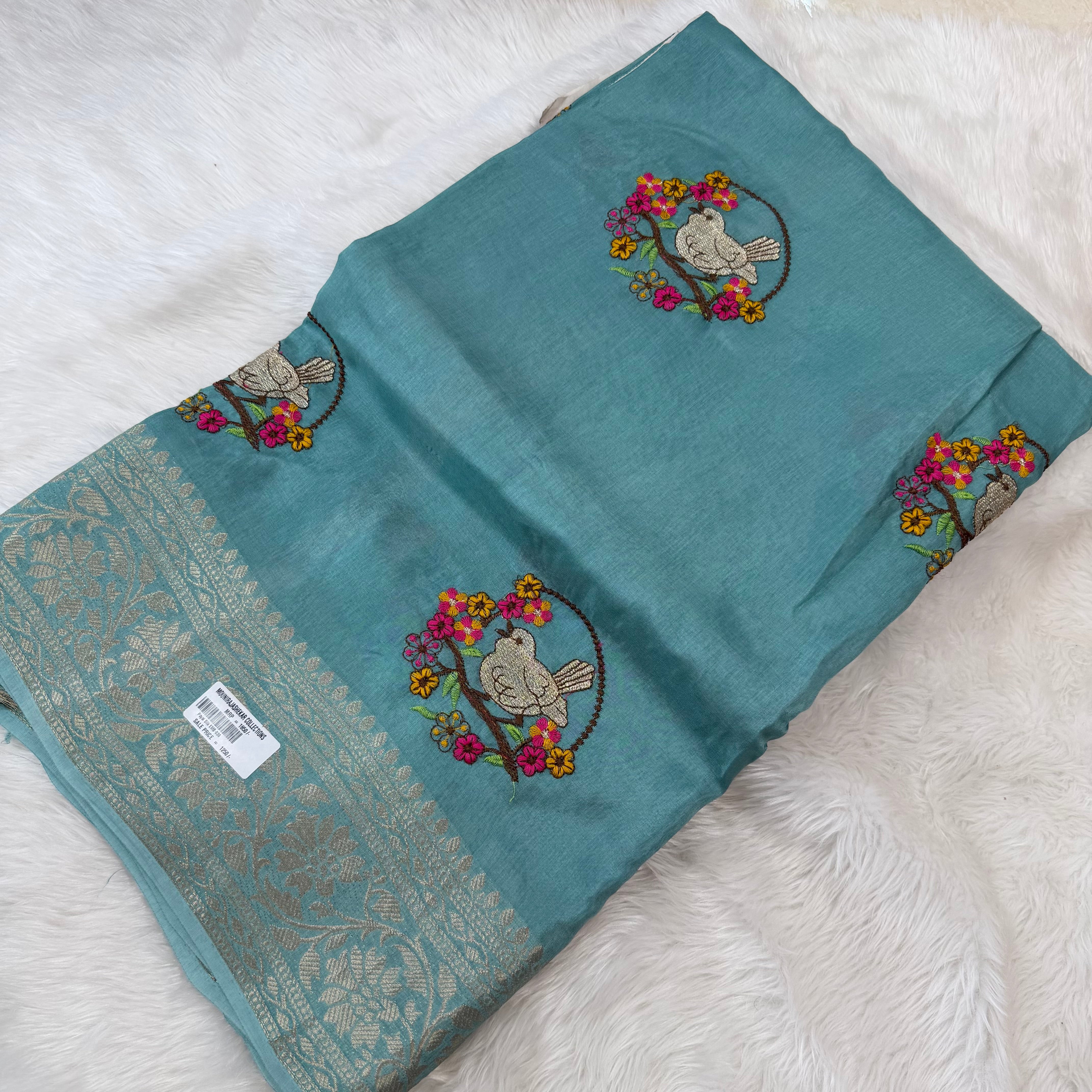 MRC178 Green Mysore Silk / Payal Silk