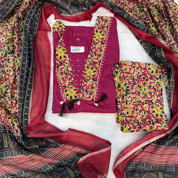 Aadi Sale/ Dabu cotton 3pc