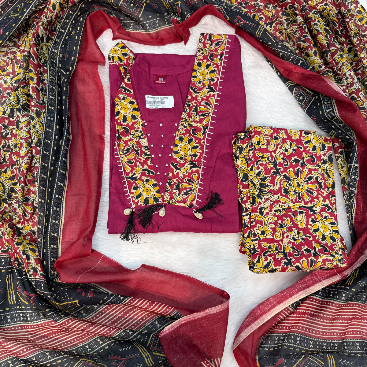 Aadi Sale/ Dabu cotton 3pc