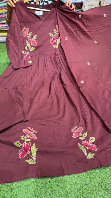 Three piece kurti set