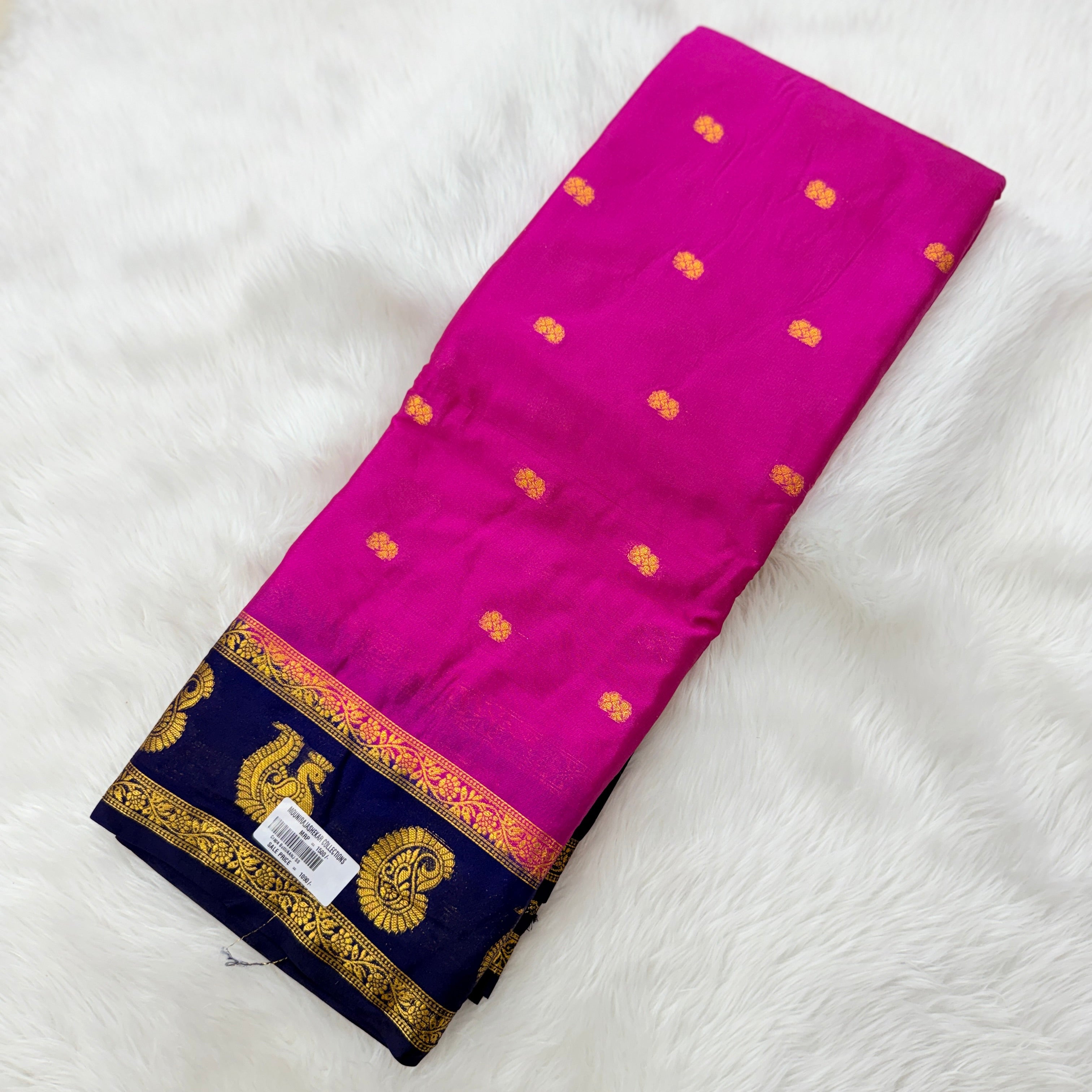 MRC196 Mysore Silk / Crape Butti/AANJ