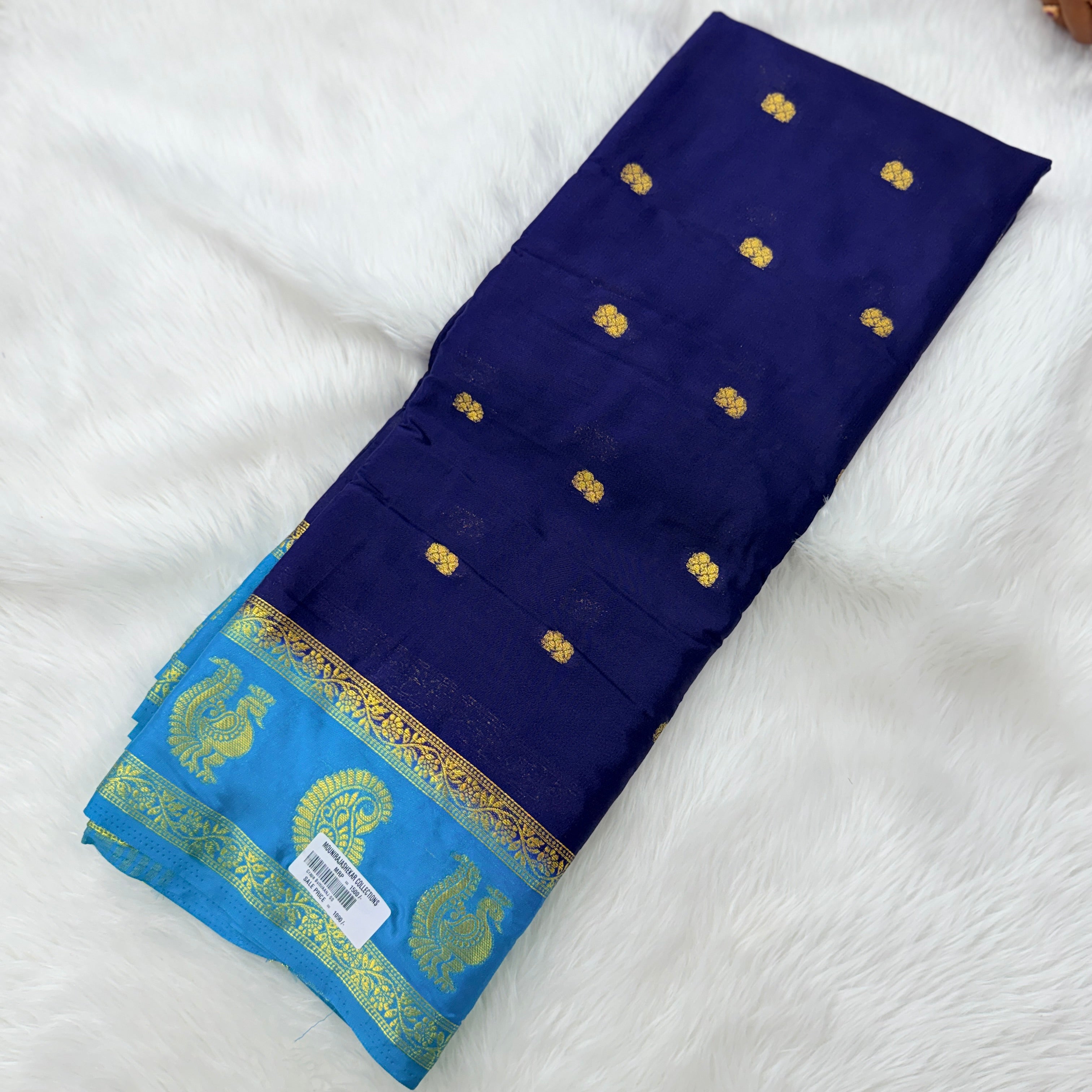 MRC196 Mysore Silk / Crape Butti/AANJ