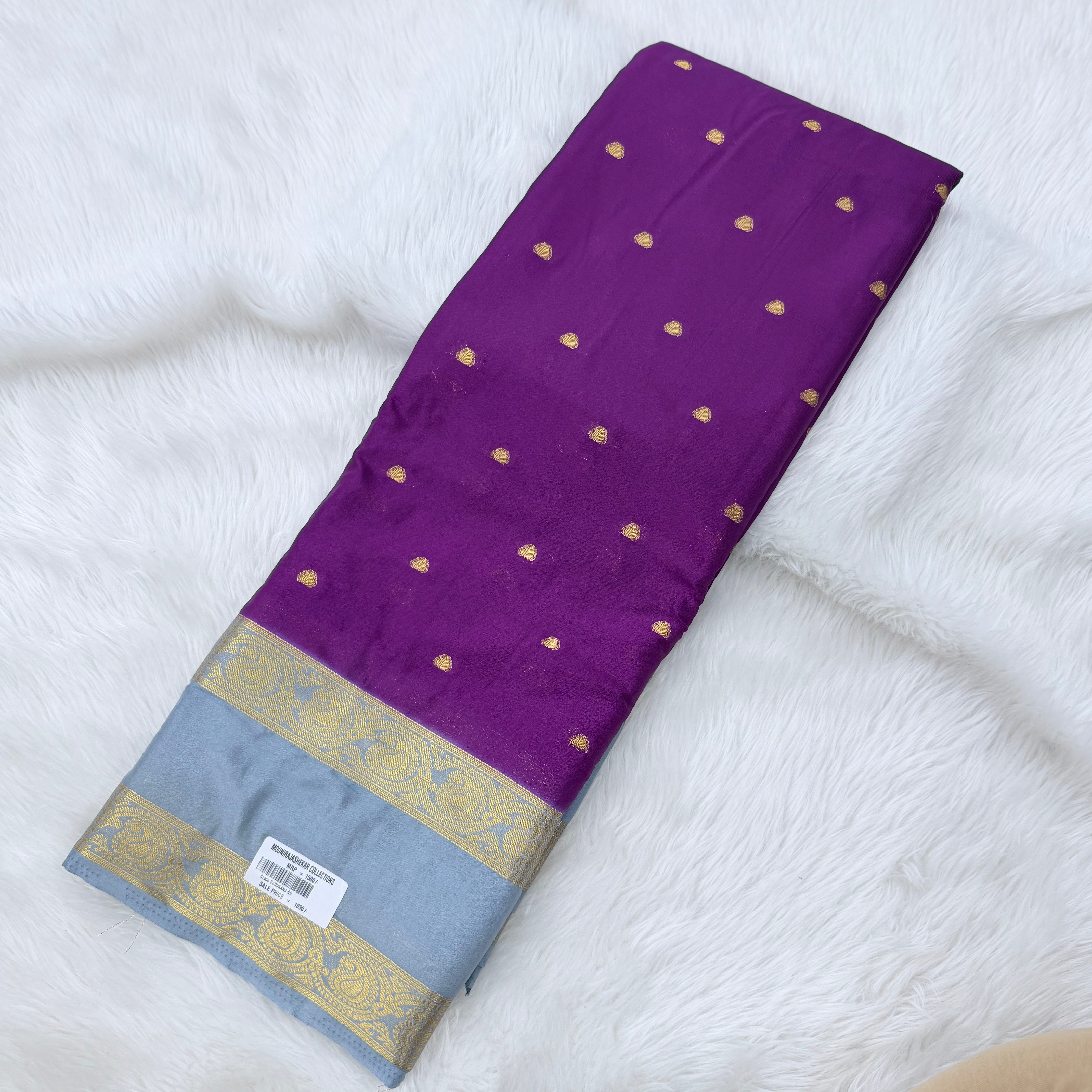 MRC196 Mysore Silk / Crape Butti/AANJ