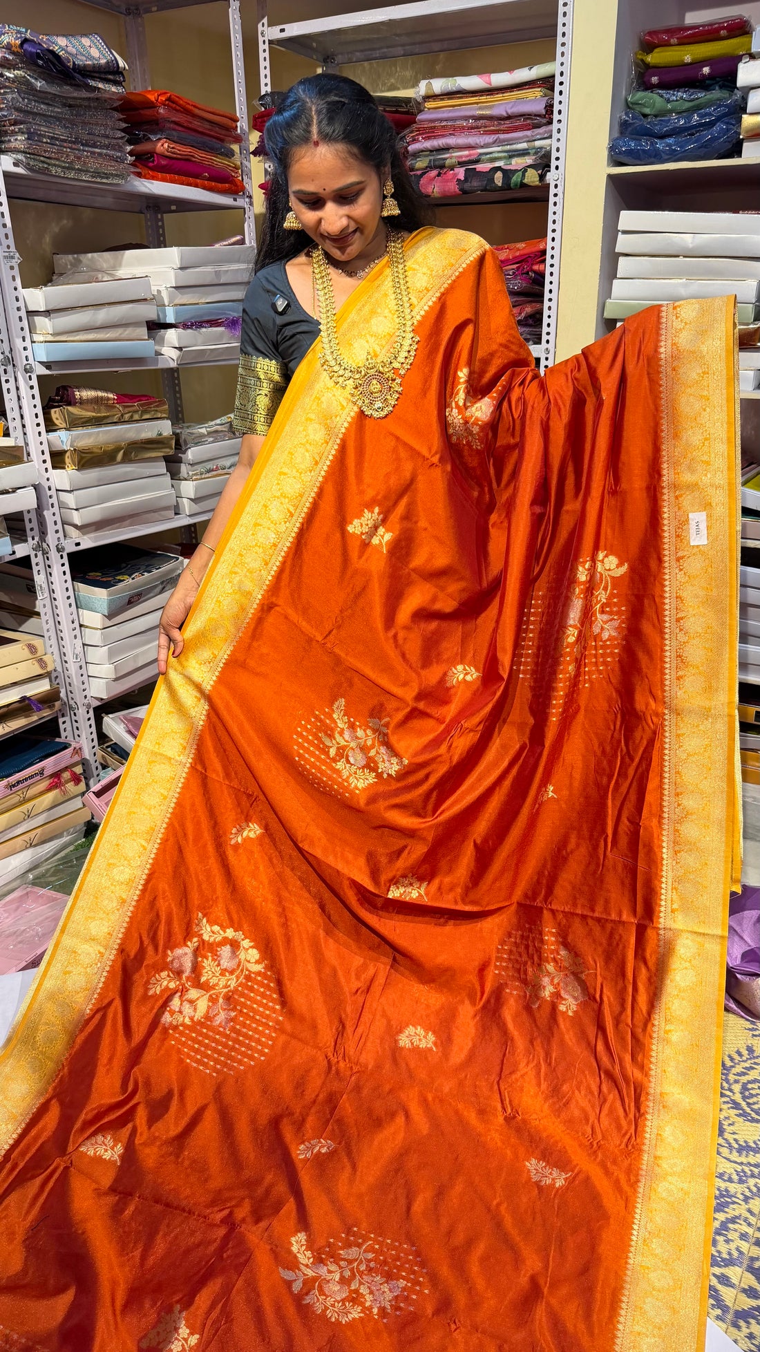 MRC133 Banarasi Tussur silk