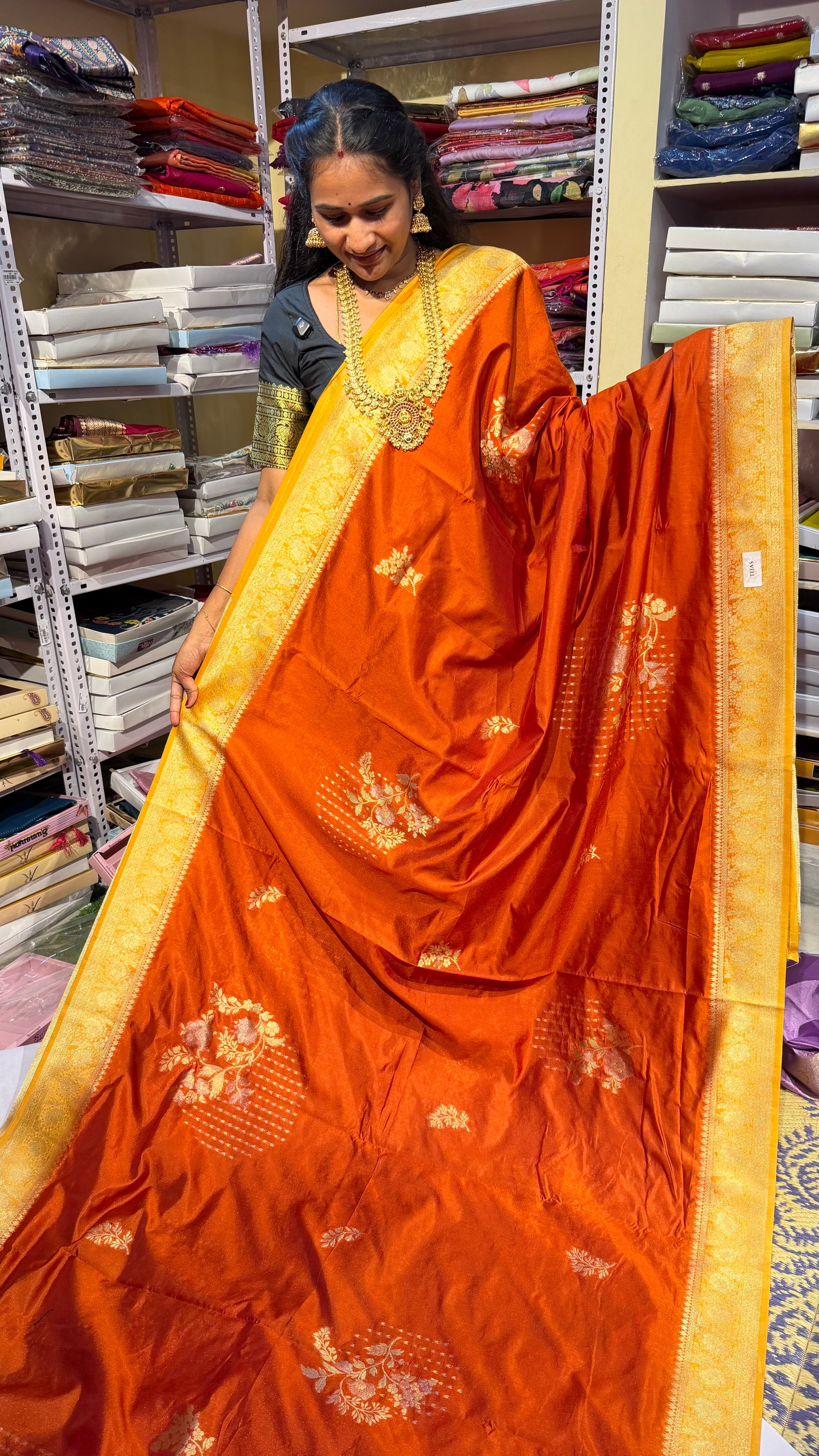 MRC133 Banarasi Tussur silk