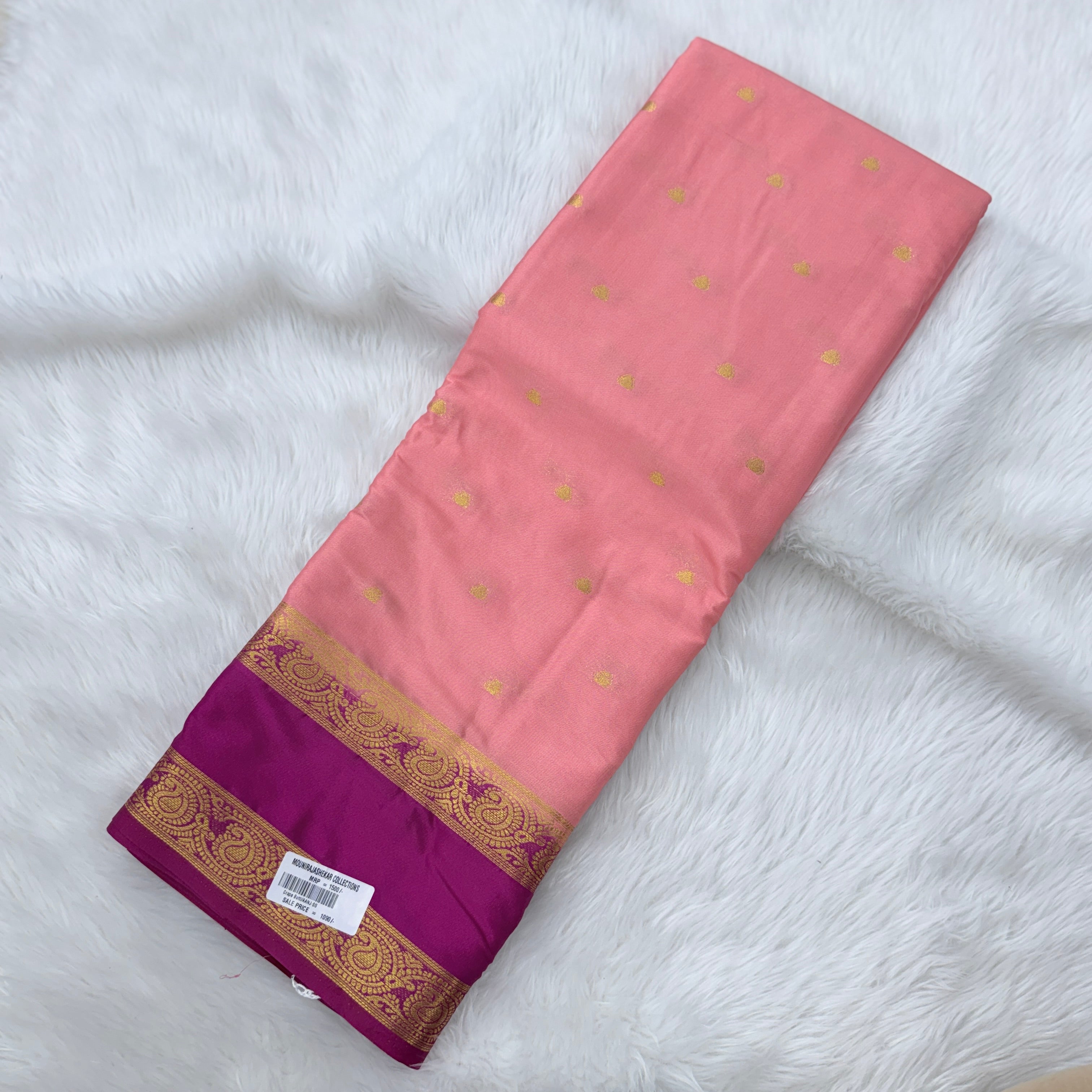 MRC196 Mysore Silk / Crape Butti/AANJ