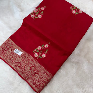 MRC178 Green Mysore Silk / Payal Silk