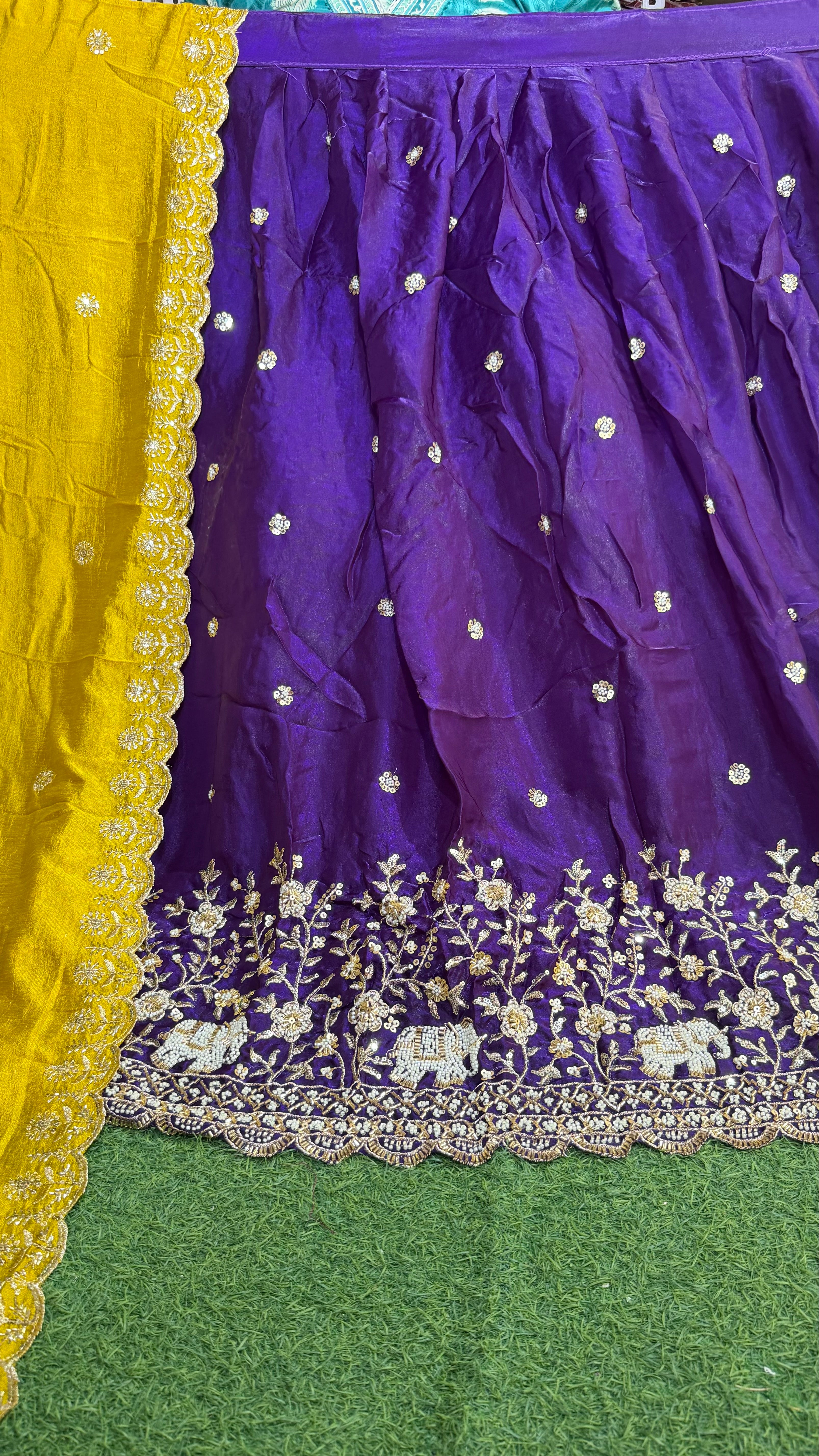 MRC51 Space Silk Beads Work/ Nupur-2