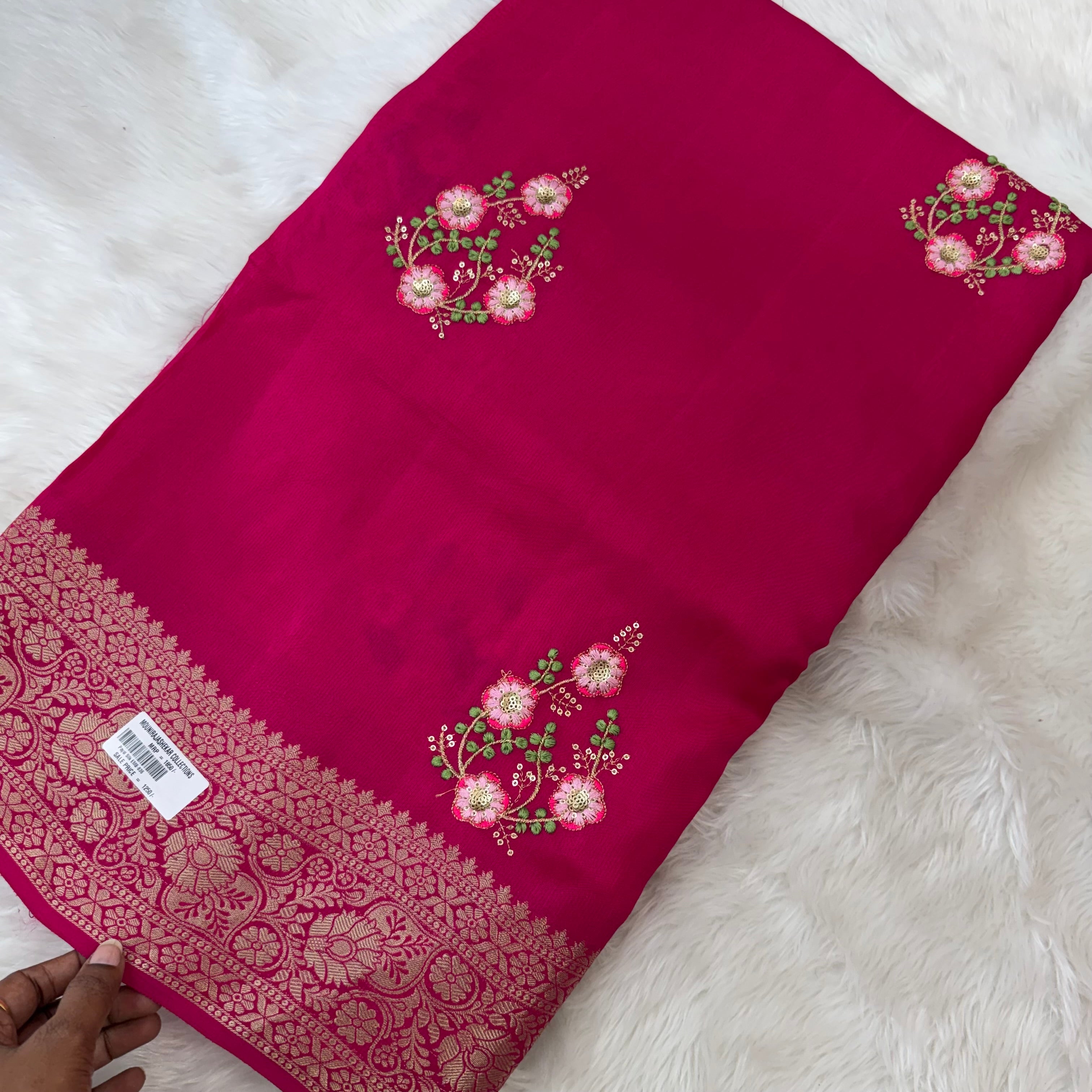 MRC178 Green Mysore Silk / Payal Silk
