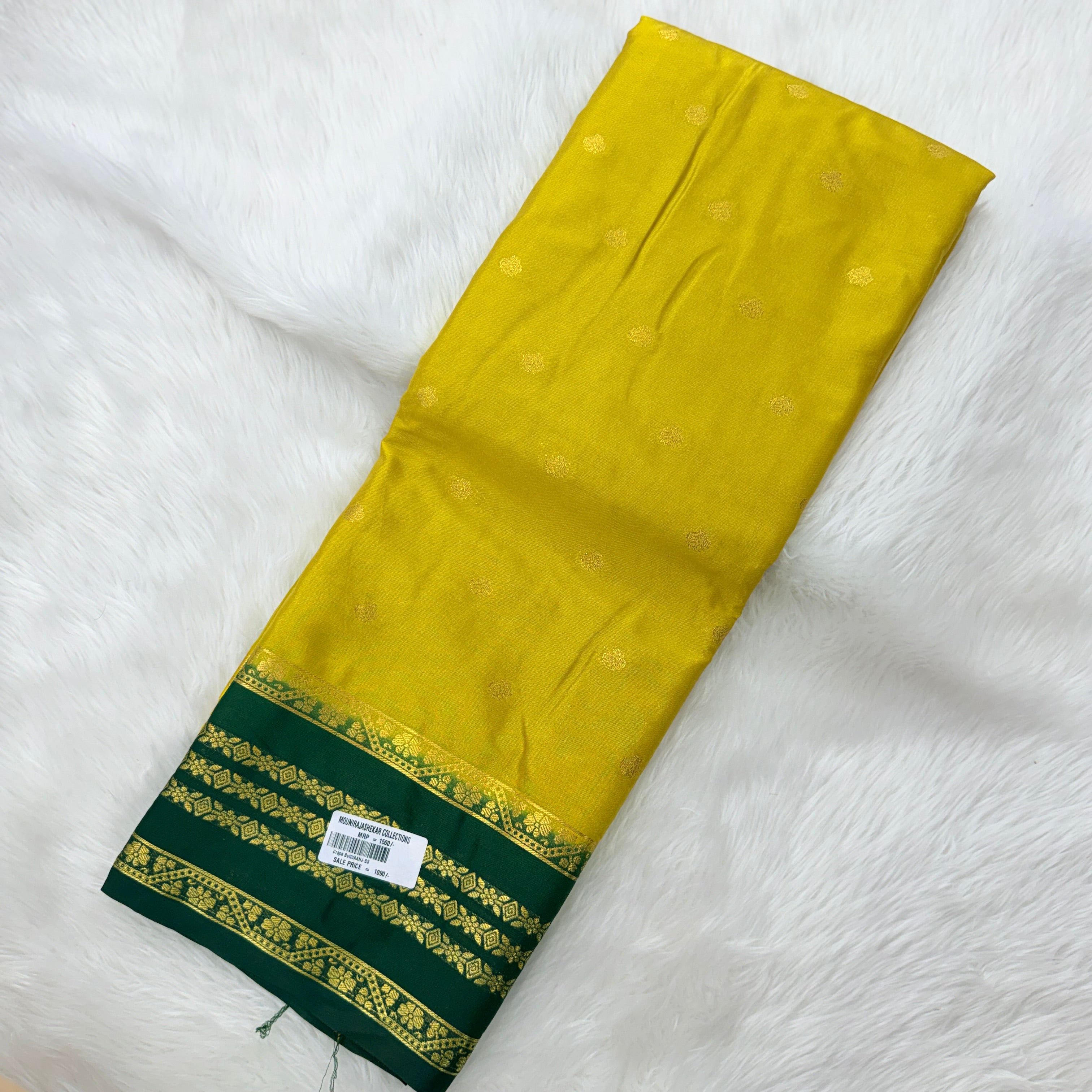 MRC196 Mysore Silk / Crape Butti/AANJ