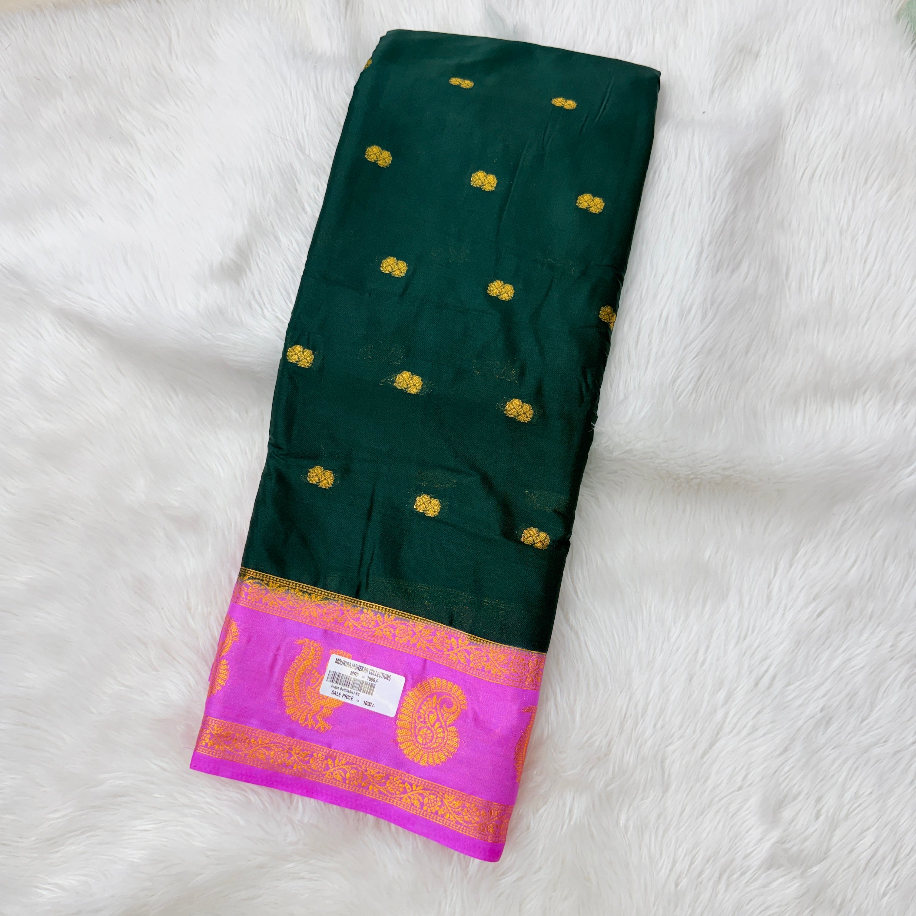 MRC196 Mysore Silk / Crape Butti/AANJ