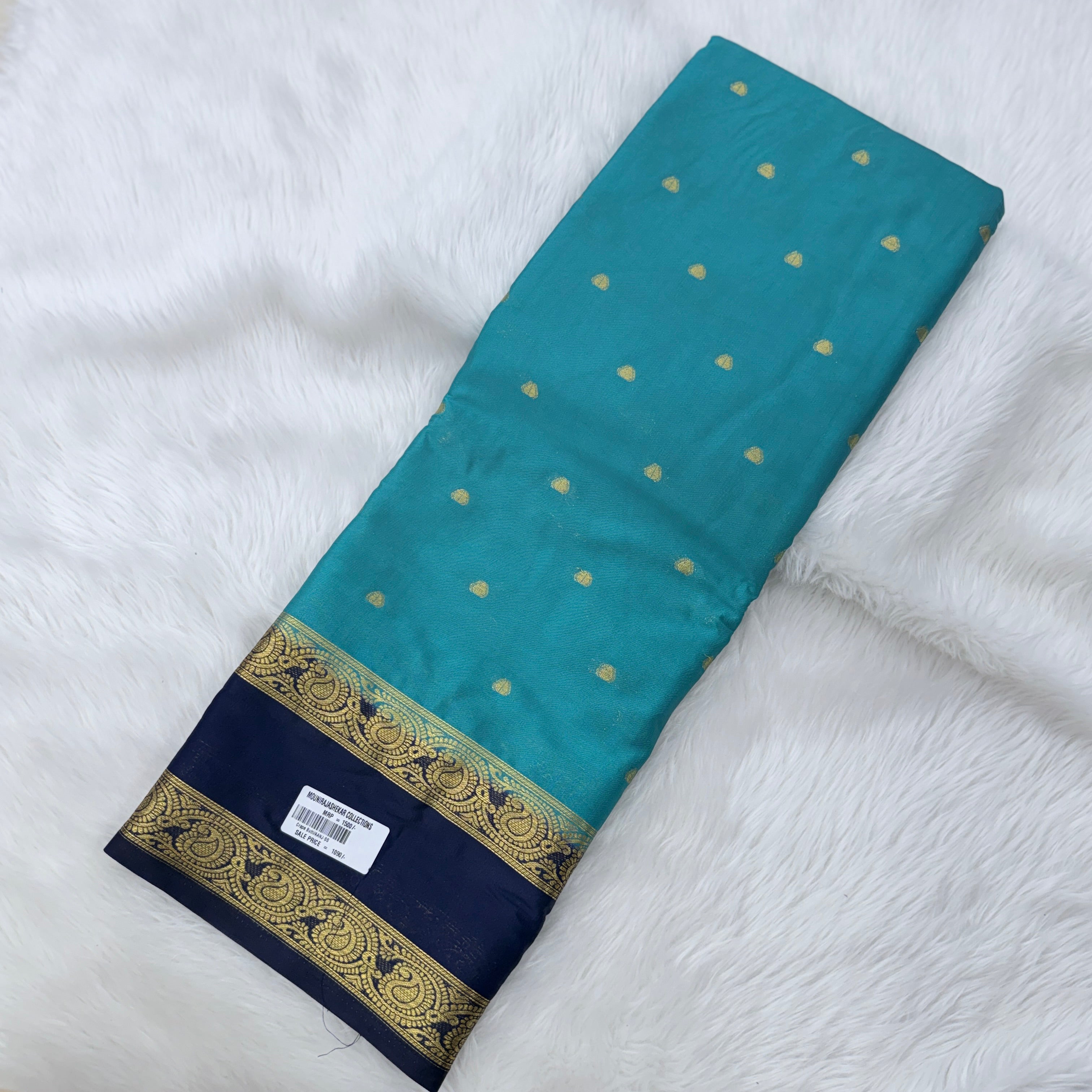MRC196 Mysore Silk / Crape Butti/AANJ