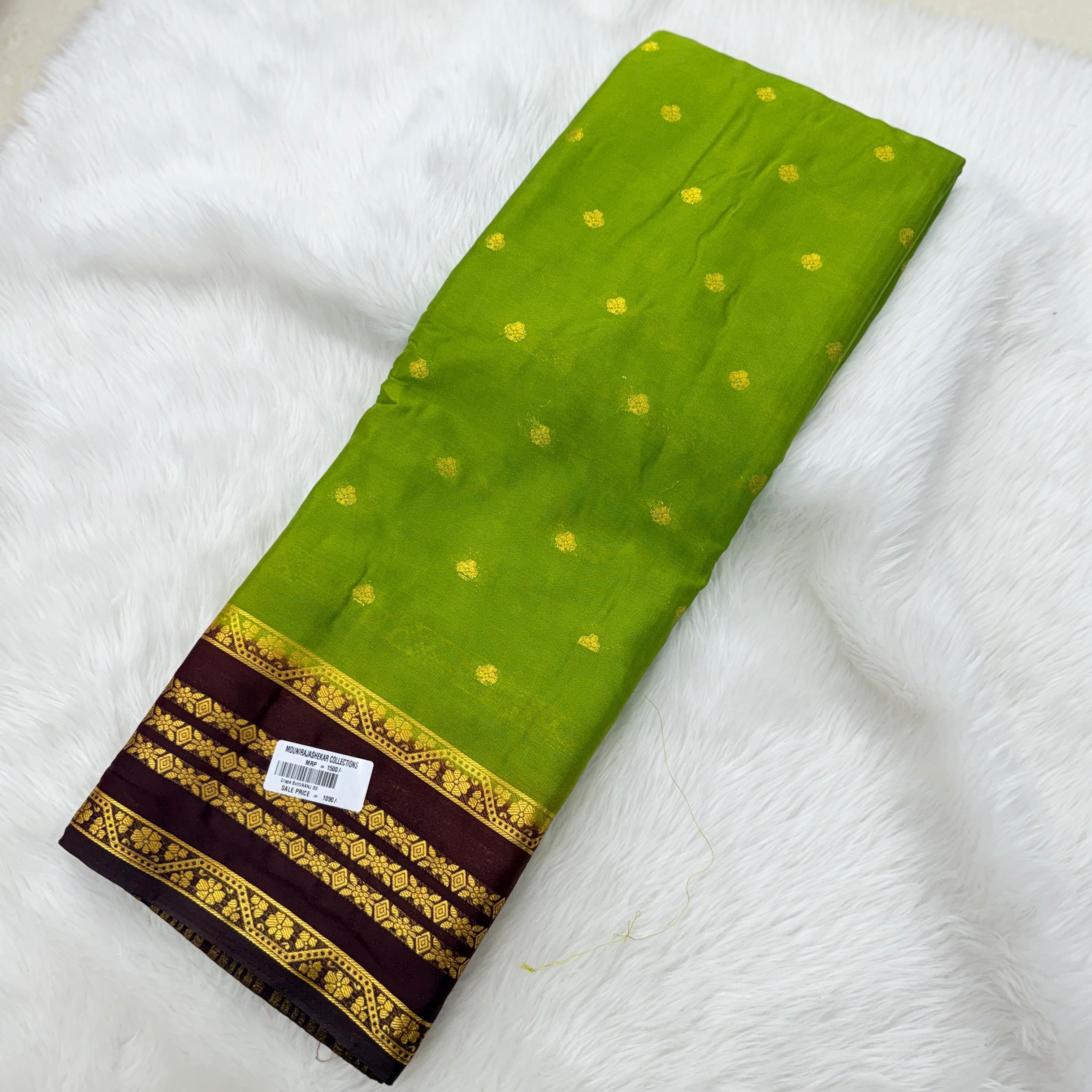 MRC196 Mysore Silk / Crape Butti/AANJ