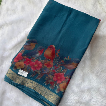 MRC140 Organza Crepe Georget saree/Vanshika